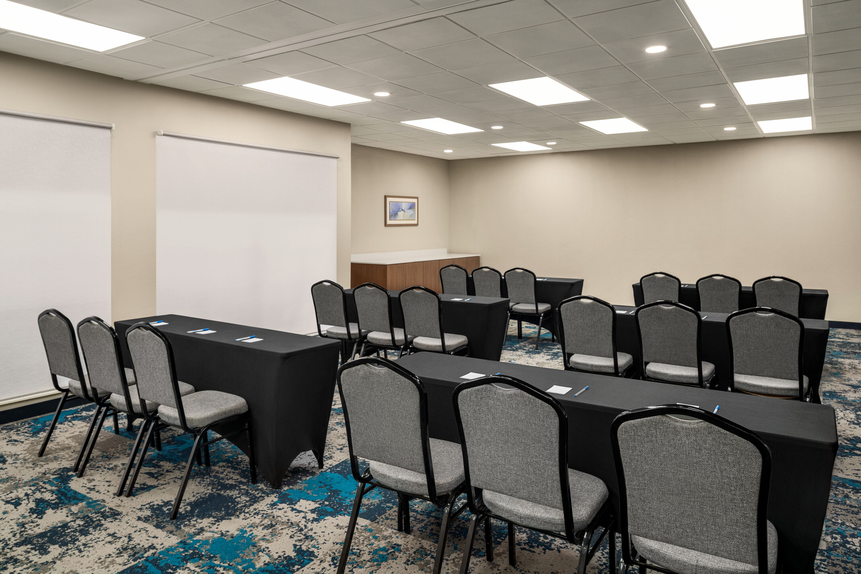 Classroom meeting room at La Quinta Inn & Suites by Wyndham Round Rock North in Round Rock, Texas