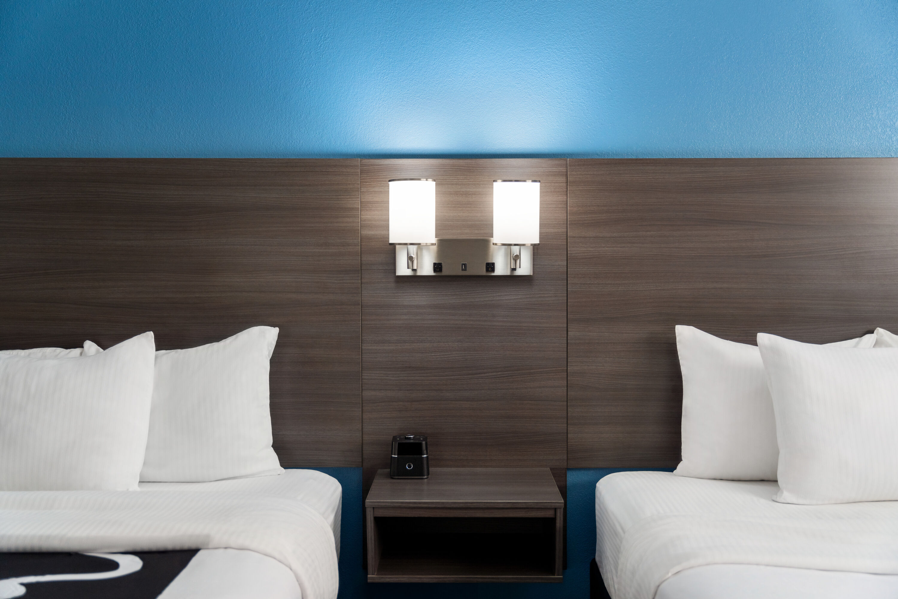 Guest room at the La Quinta Inn & Suites by Wyndham Round Rock North in Round Rock, Texas