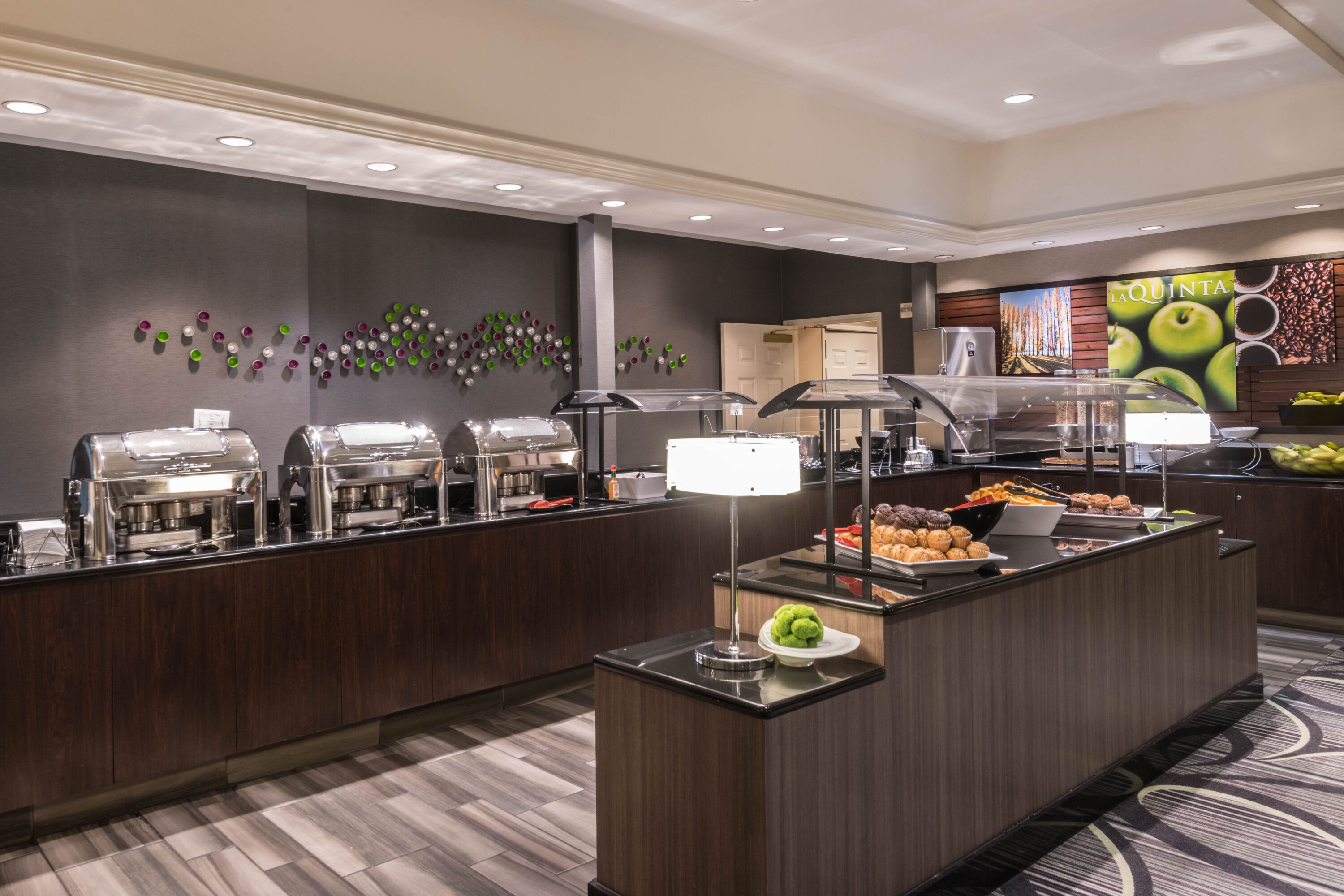Free breakfast at La Quinta Inn & Suites by Wyndham San Antonio Riverwalk in San Antonio, Texas