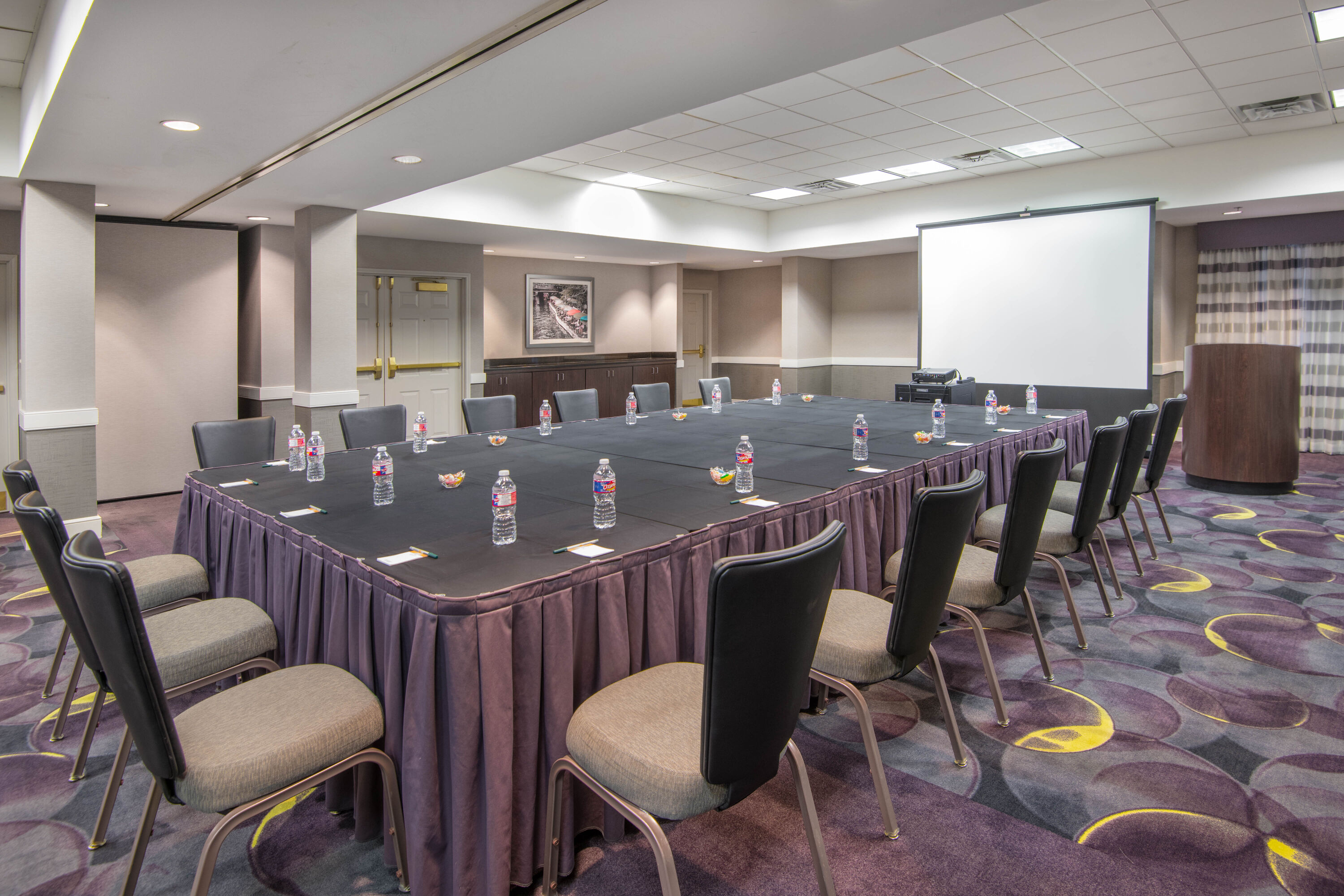 Meeting room at La Quinta Inn & Suites by Wyndham San Antonio Riverwalk in San Antonio, Texas