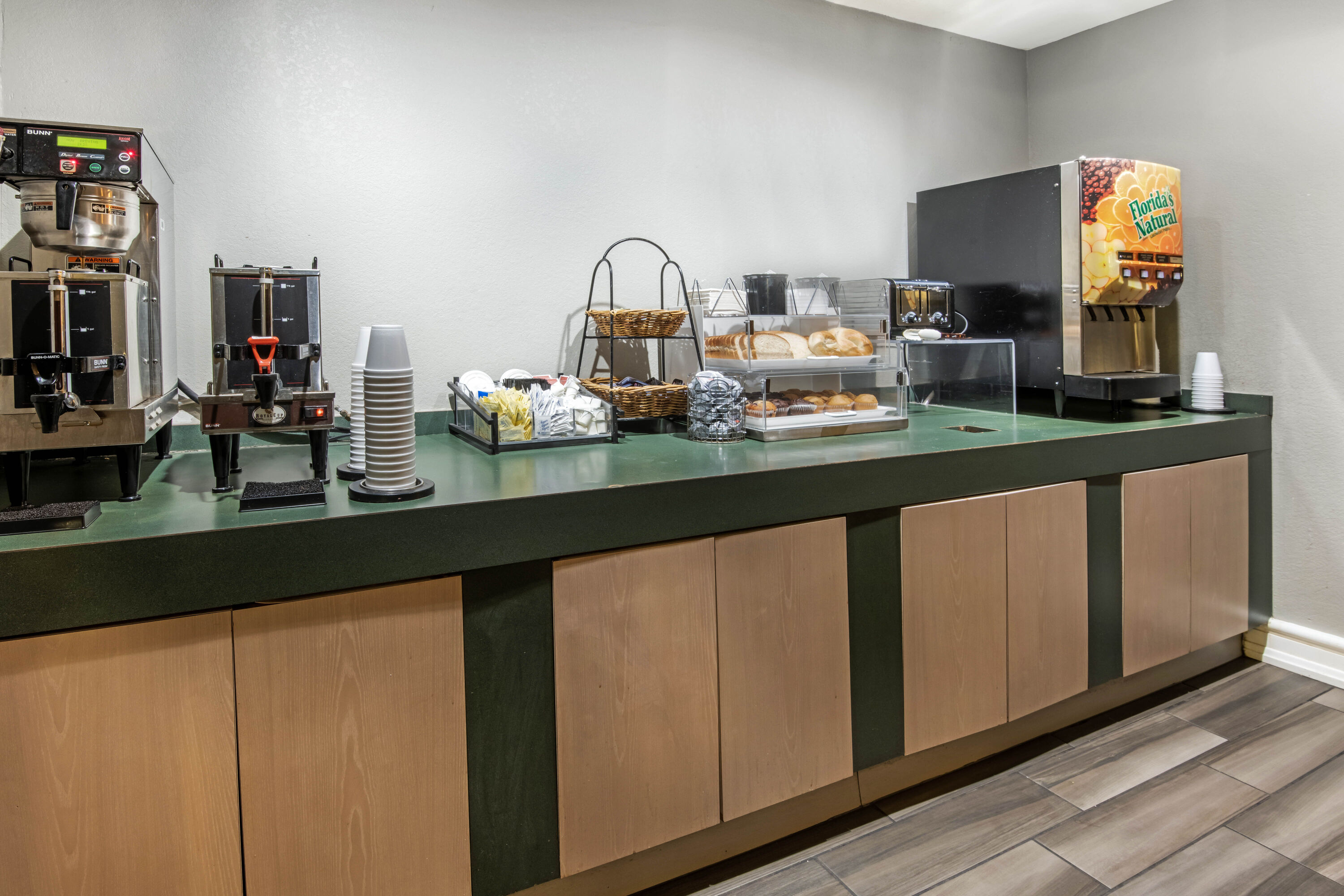 Free breakfast at La Quinta Inn By Wyndham IH-10 West San Antonio TX in San Antonio, Texas