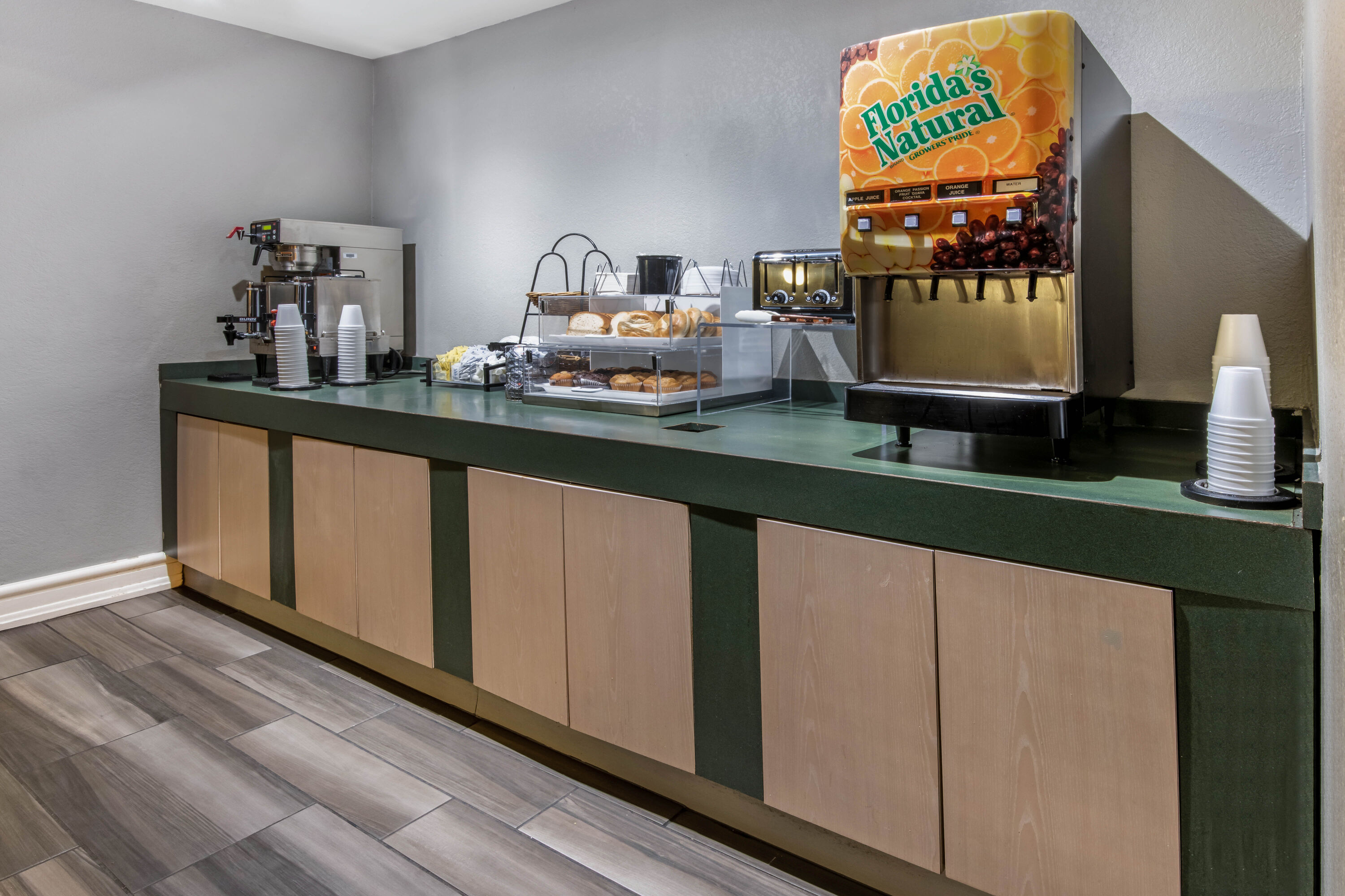 Free breakfast at La Quinta Inn By Wyndham IH-10 West San Antonio TX in San Antonio, Texas