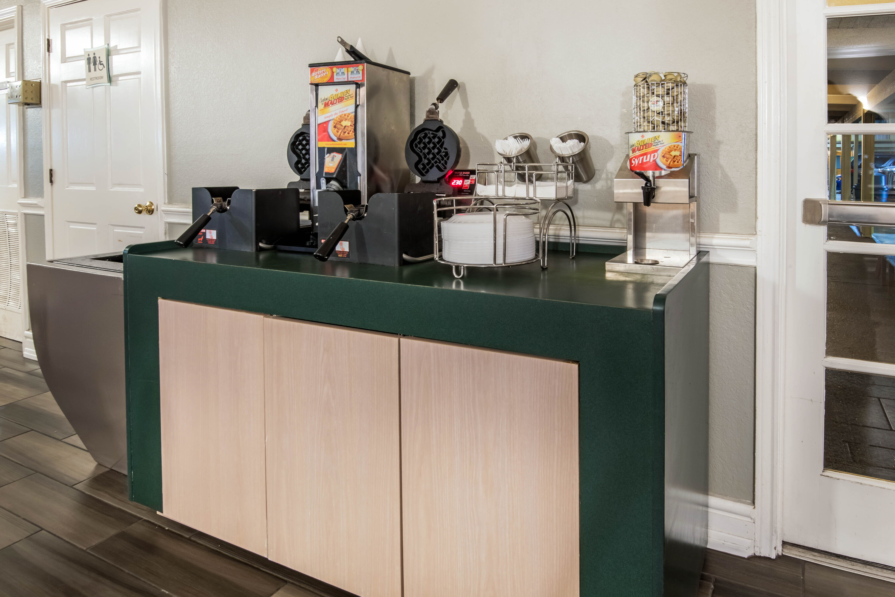 Free breakfast at La Quinta Inn By Wyndham IH-10 West San Antonio TX in San Antonio, Texas