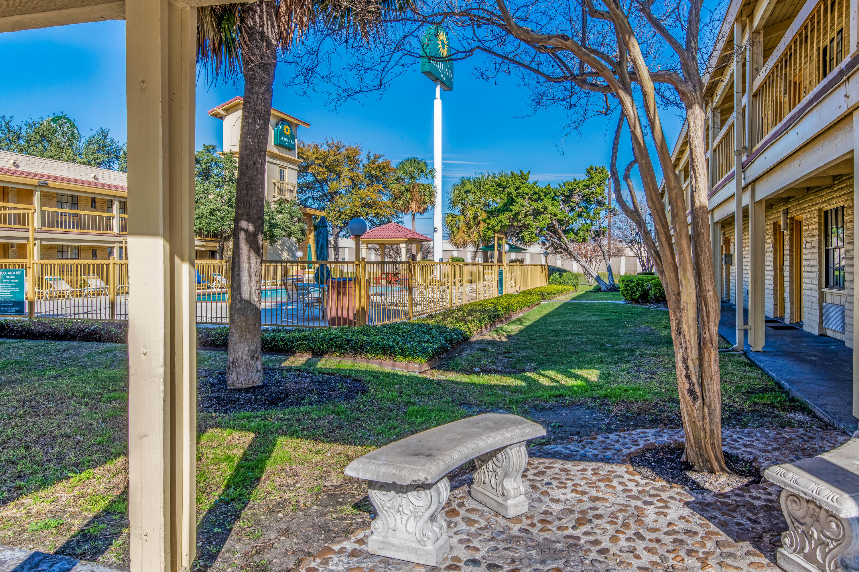 Courtyard at La Quinta Inn By Wyndham IH-10 West San Antonio TX in San Antonio, Texas