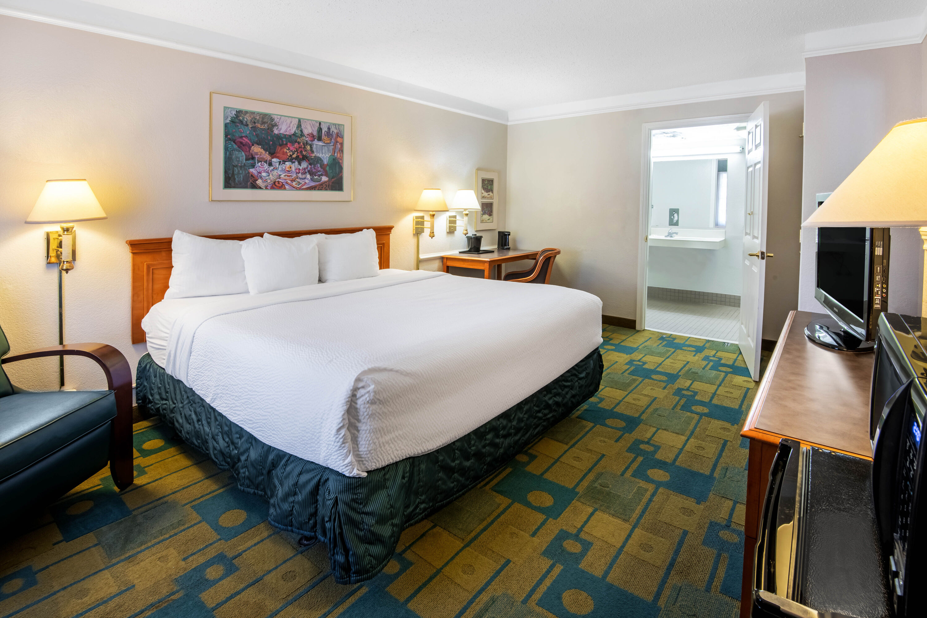 Guest room at the La Quinta Inn By Wyndham IH-10 West San Antonio TX in San Antonio, Texas