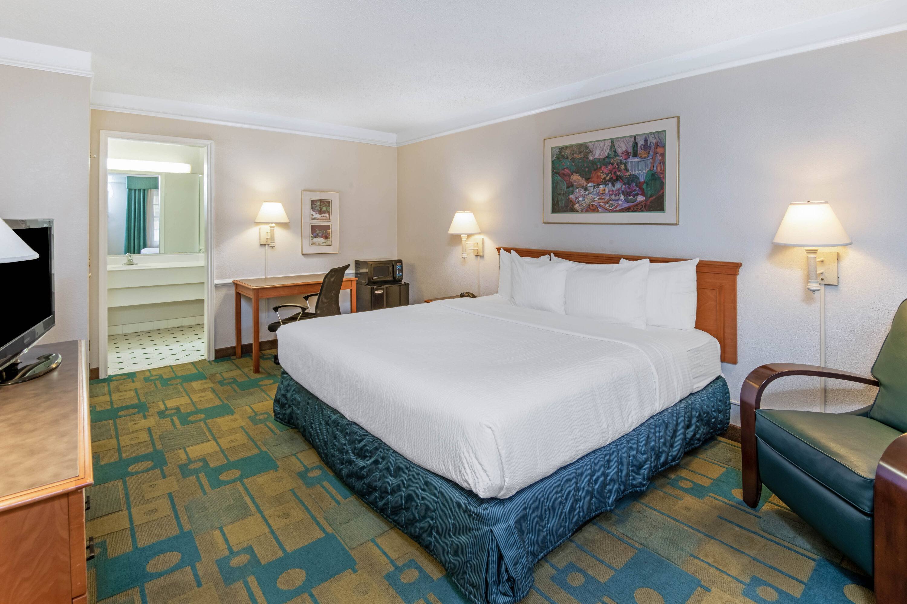 Guest room at the La Quinta Inn By Wyndham IH-10 West San Antonio TX in San Antonio, Texas