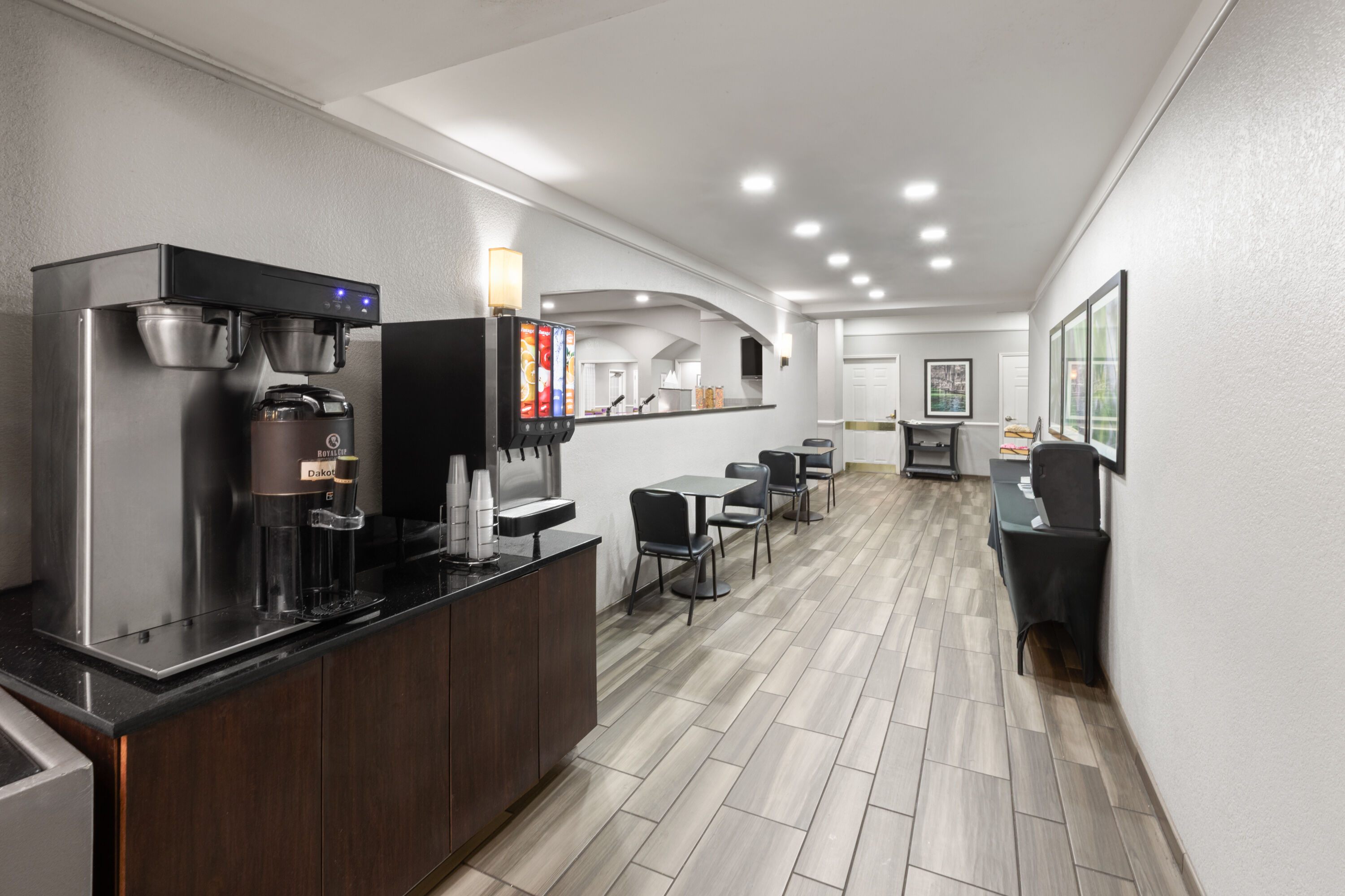 Free breakfast at La Quinta Inn & Suites by Wyndham San Antonio Airport in San Antonio, Texas