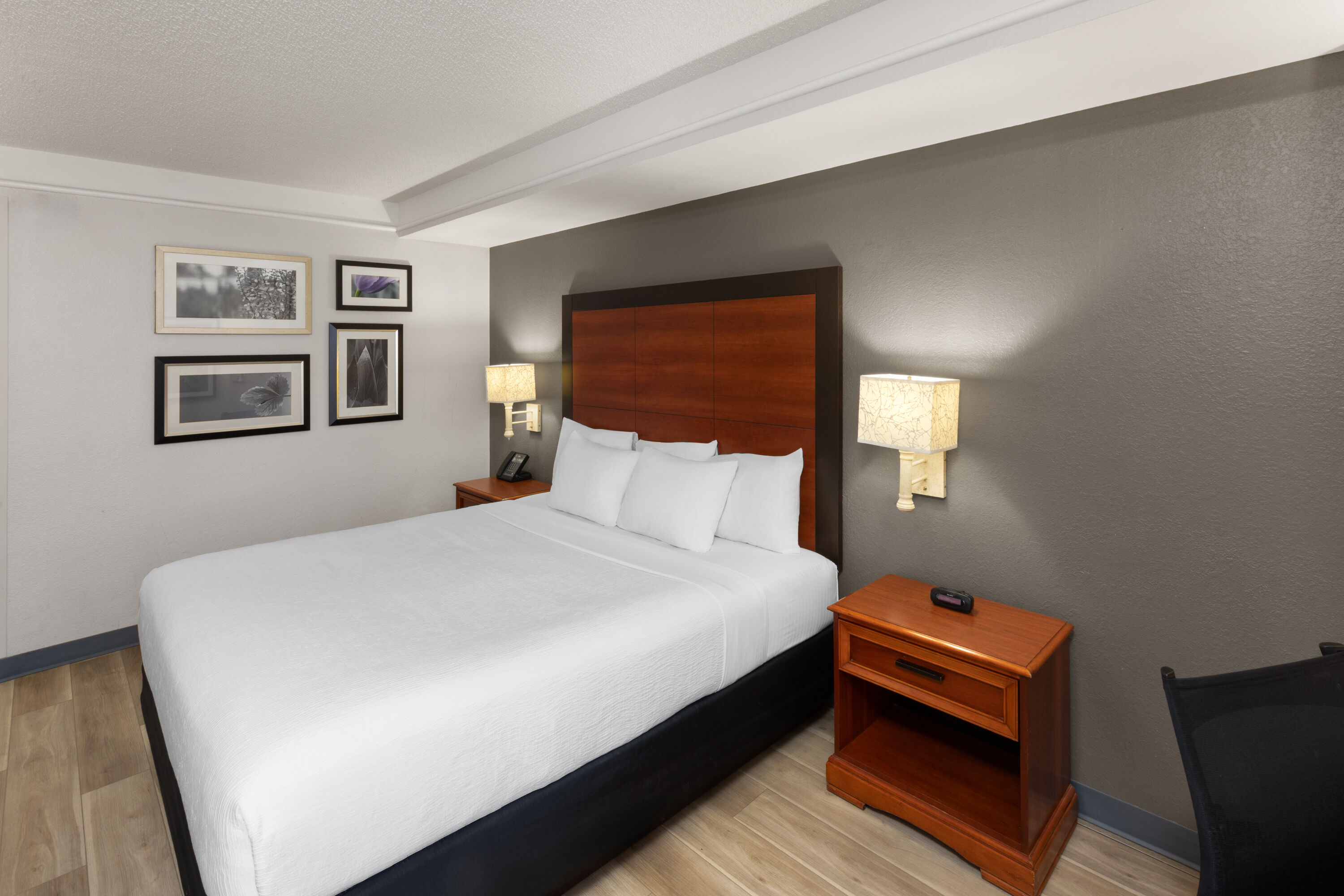 Guest room at the La Quinta Inn & Suites by Wyndham San Antonio Airport in San Antonio, Texas