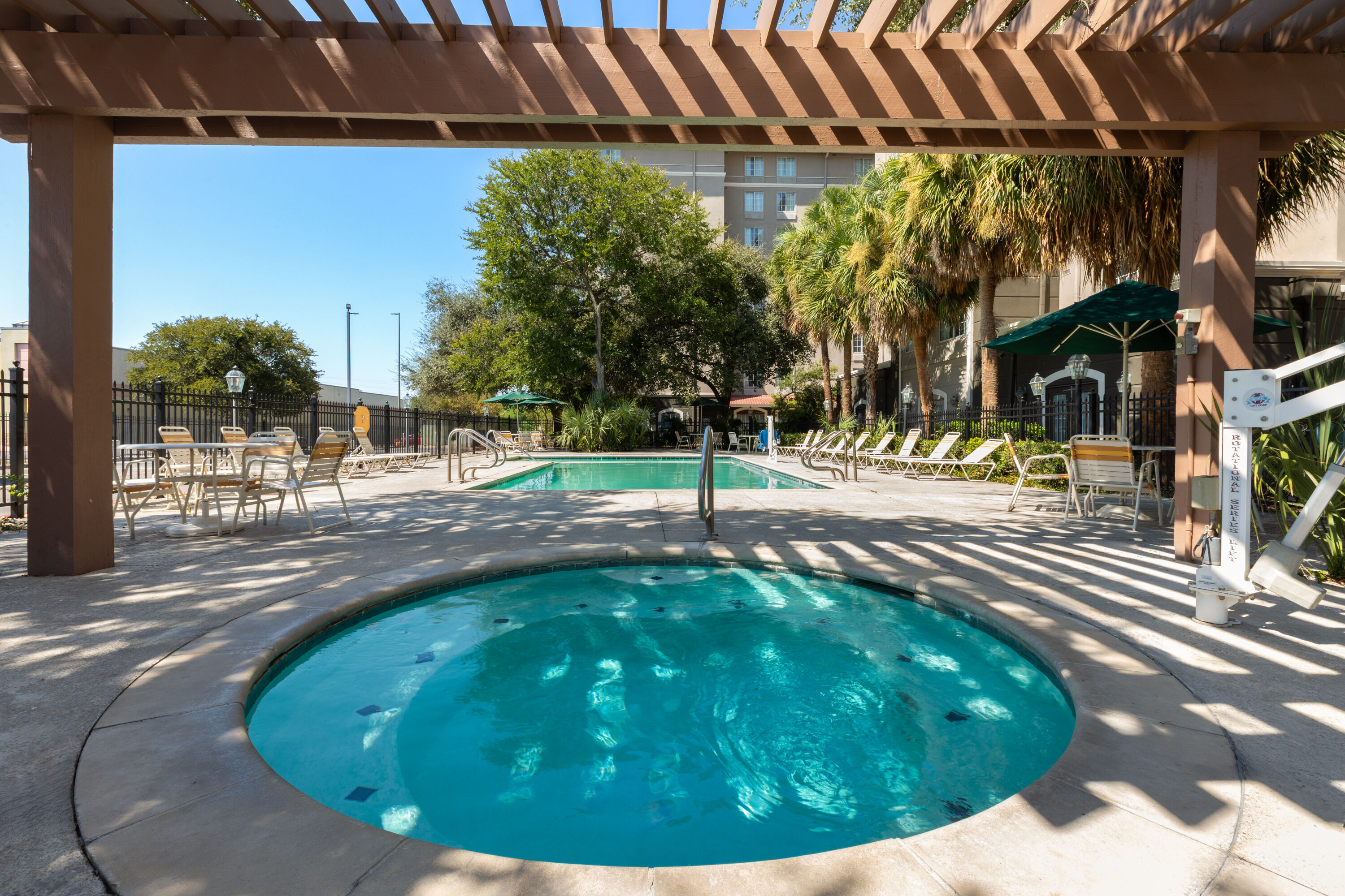 Hot tub at the La Quinta Inn & Suites by Wyndham San Antonio Airport in San Antonio, Texas