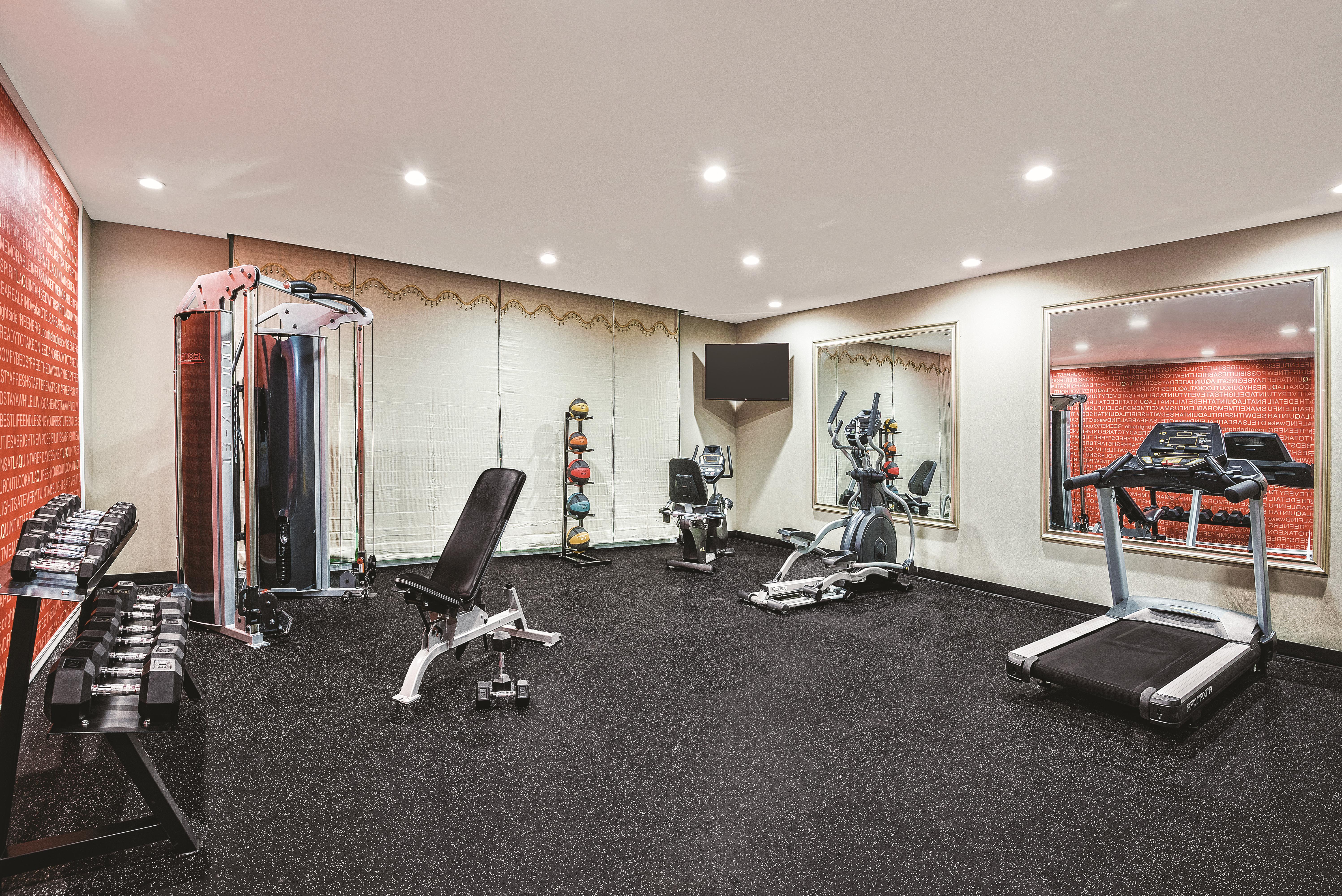 Fitness room at La Quinta by Wyndham San Antonio by Frost Bank Center in San Antonio, Texas
