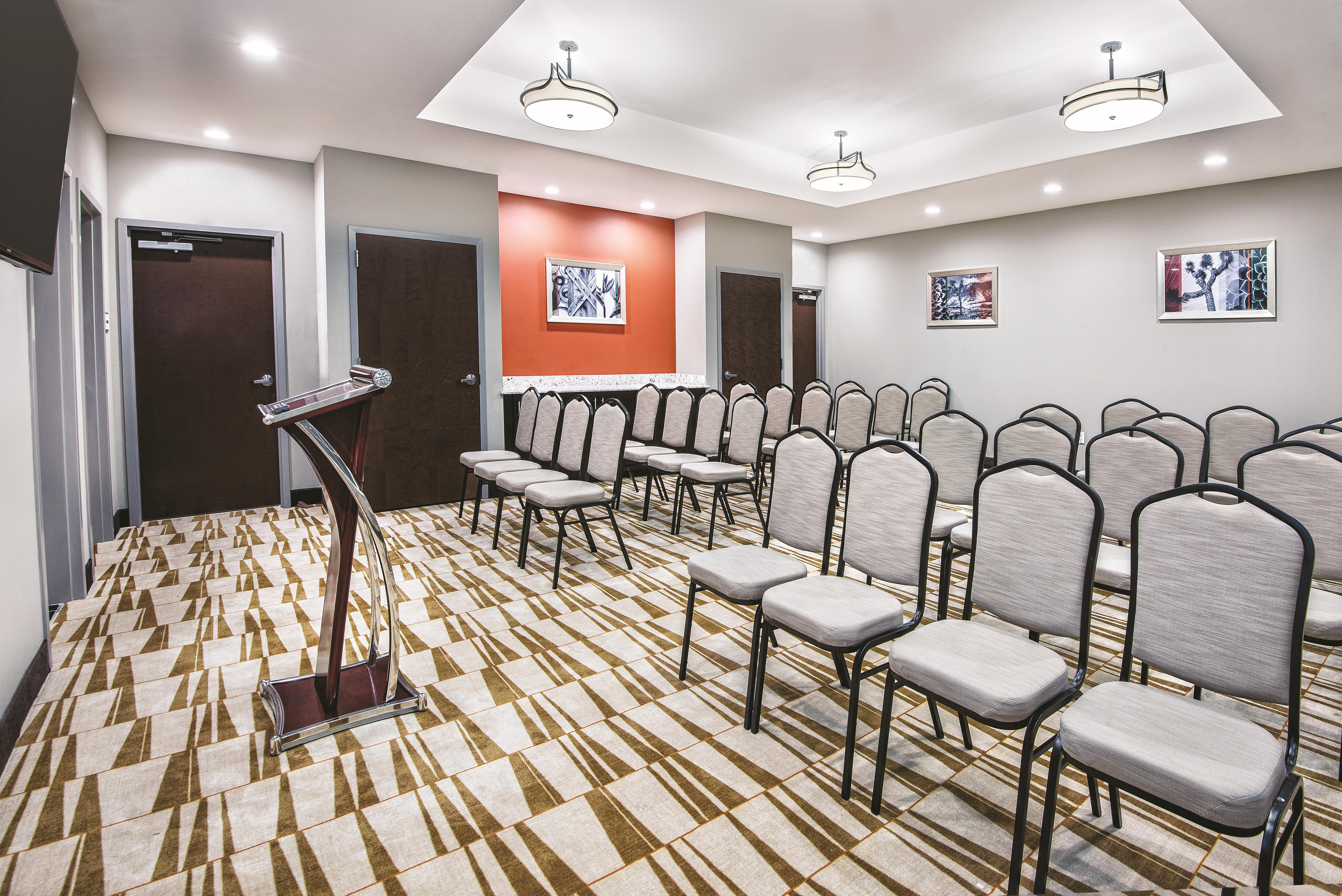 Meeting room at La Quinta by Wyndham San Antonio by Frost Bank Center in San Antonio, Texas