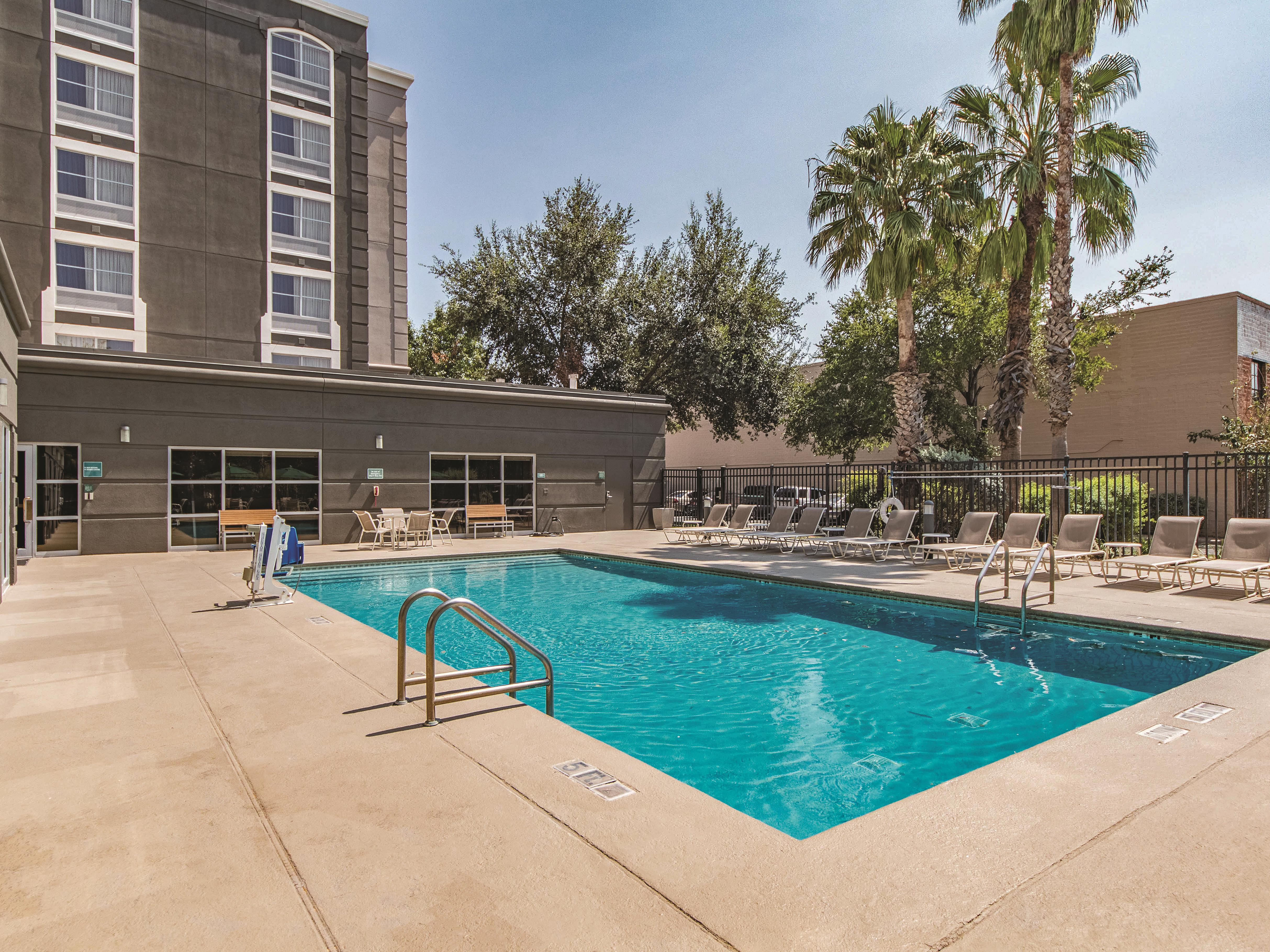 Pool at the La Quinta Inn & Suites by Wyndham San Antonio Downtown in San Antonio, Texas