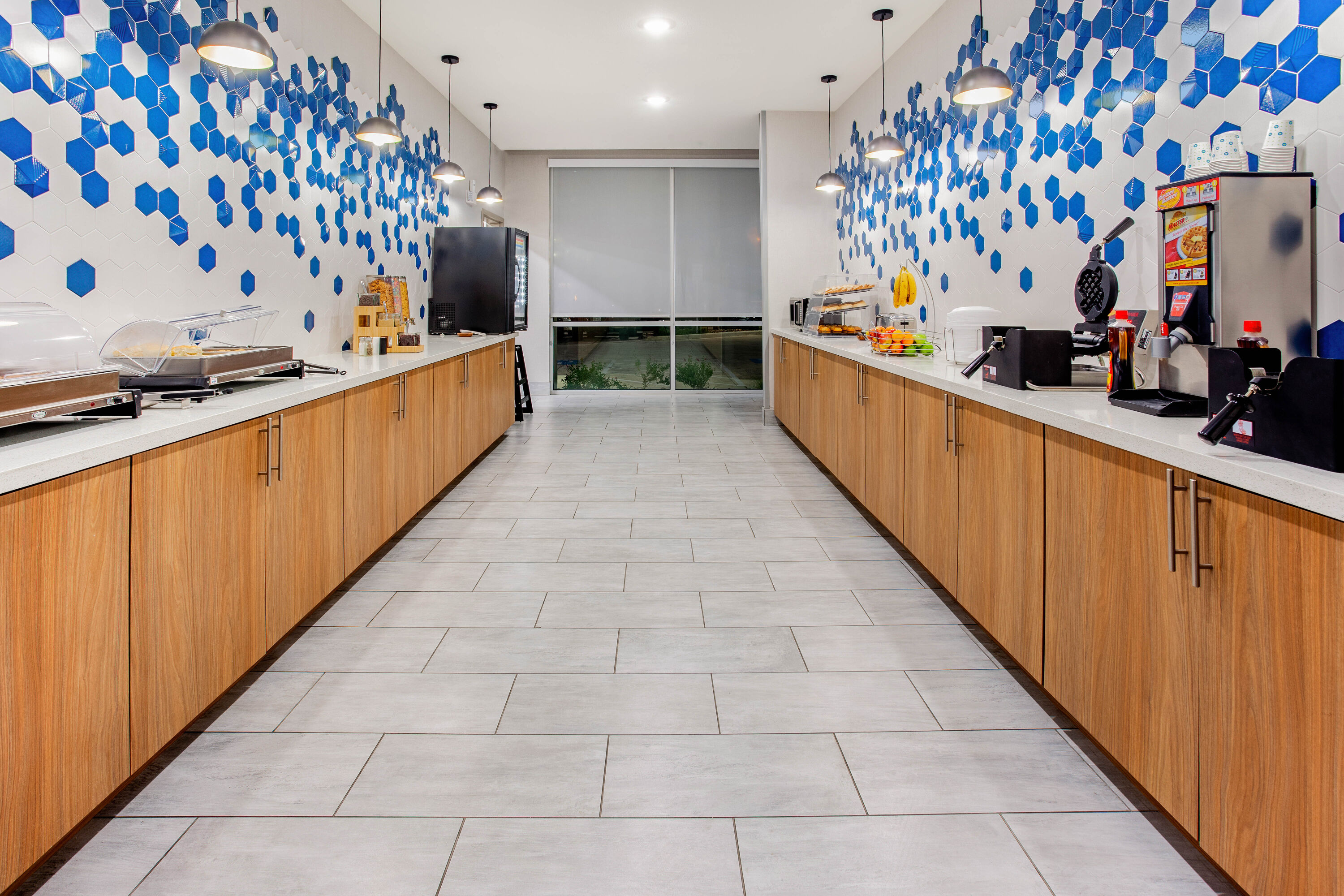 Free breakfast at La Quinta Inn & Suites by Wyndham San Antonio Alamo City in San Antonio, Texas