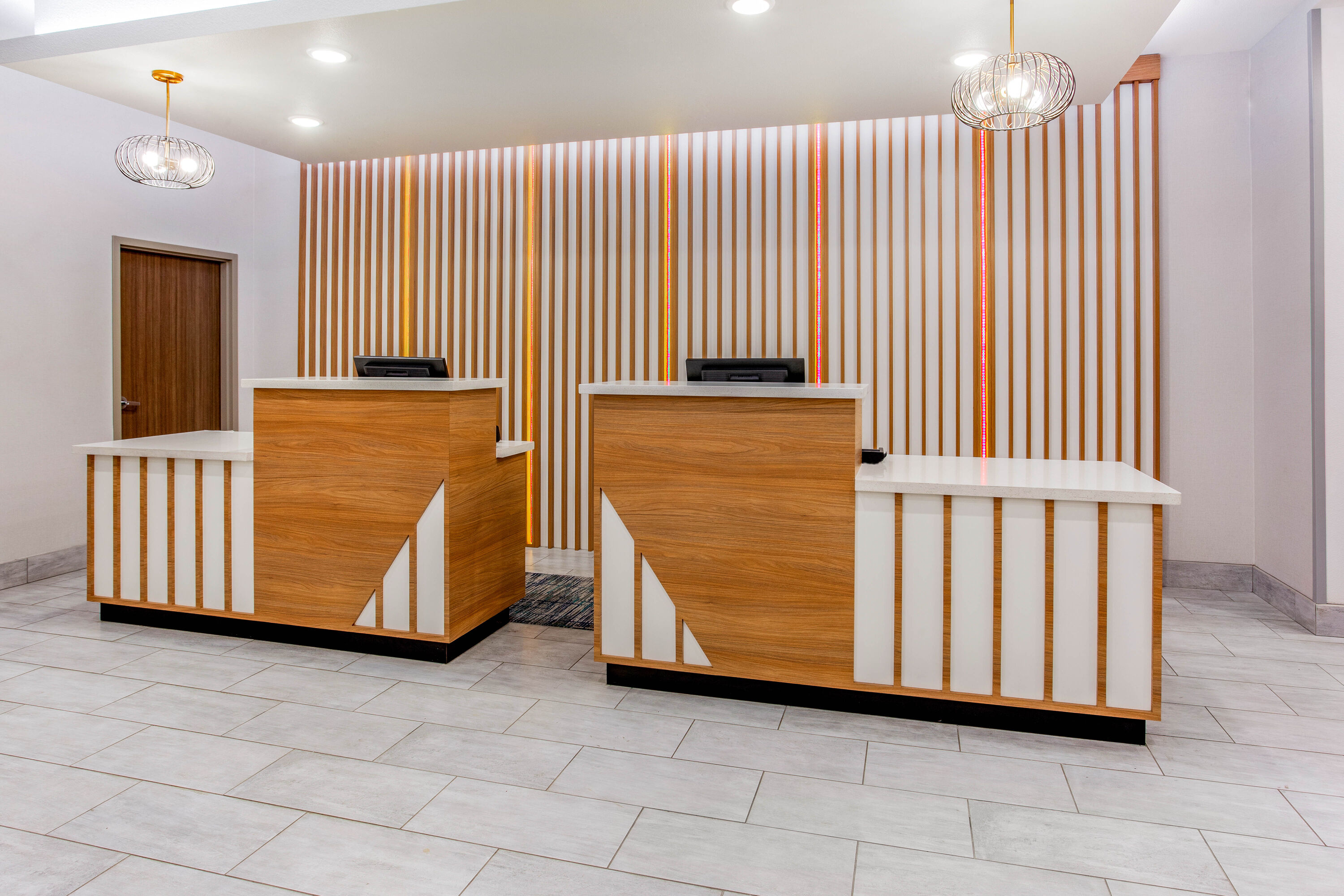 La Quinta Inn & Suites by Wyndham San Antonio Alamo City reception in San Antonio, Texas