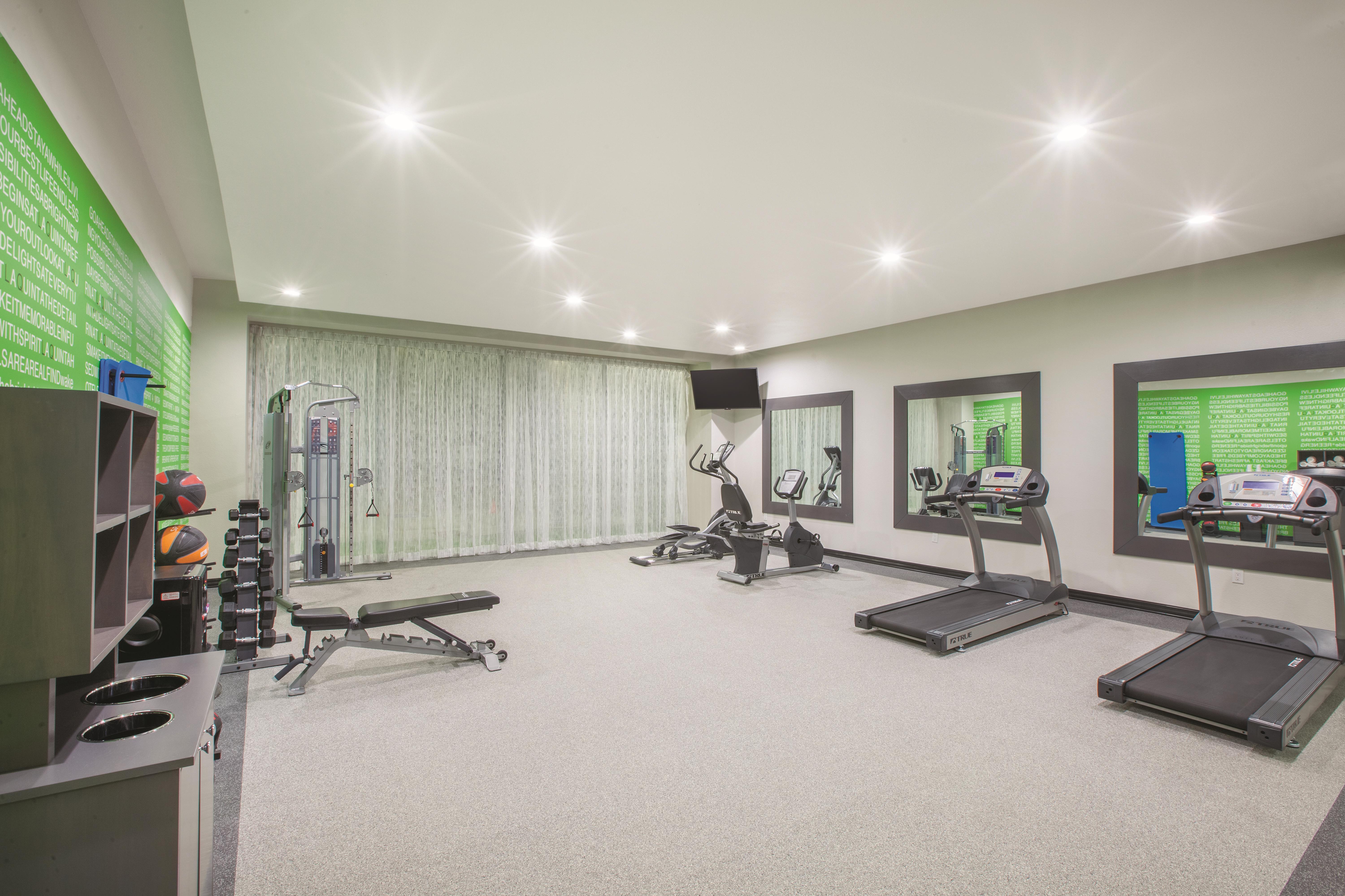 Fitness room at La Quinta Inn & Suites by Wyndham San Marcos Outlet Mall in San Marcos, Texas