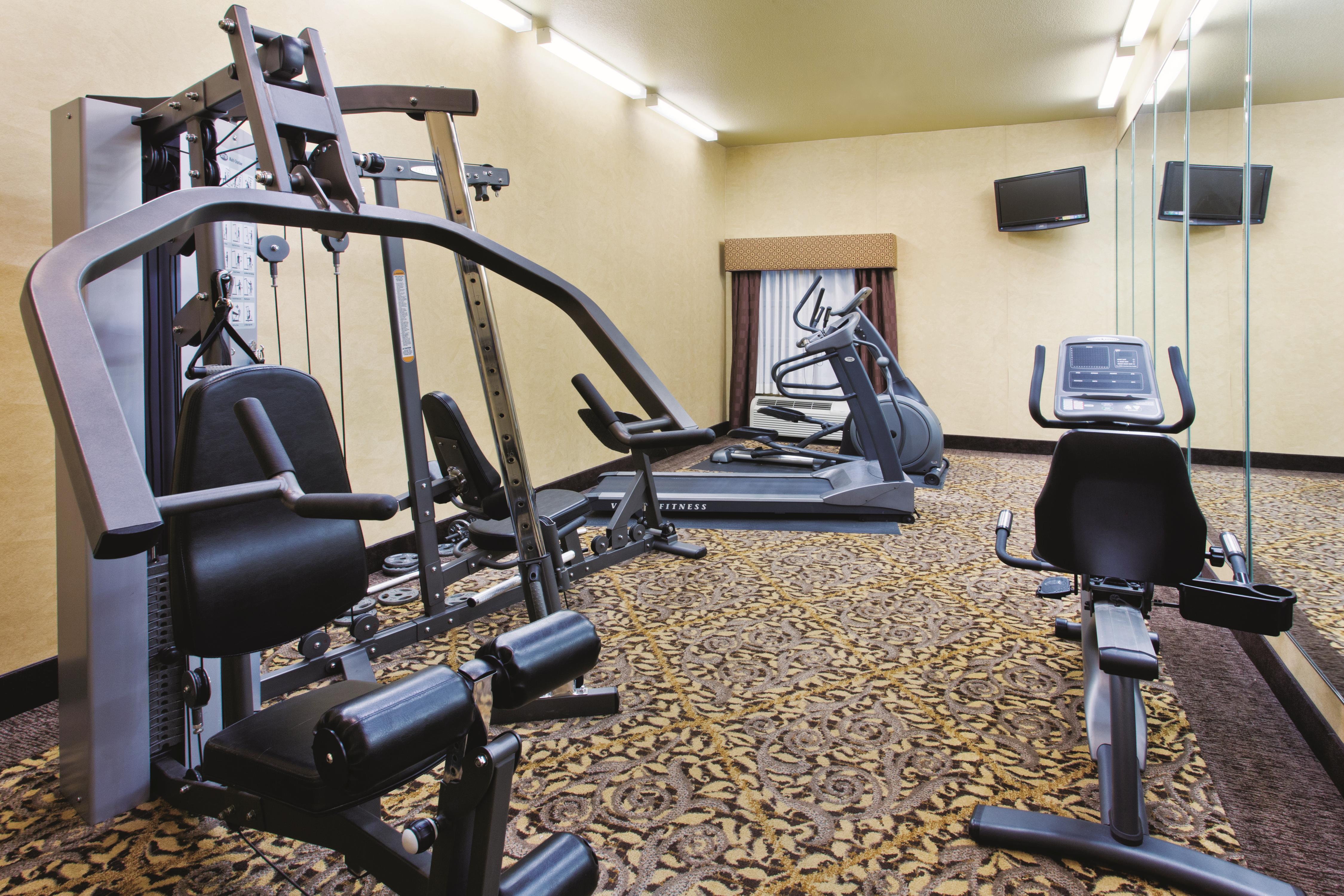 Fitness room at La Quinta Inn & Suites by Wyndham Schertz in Schertz, Texas