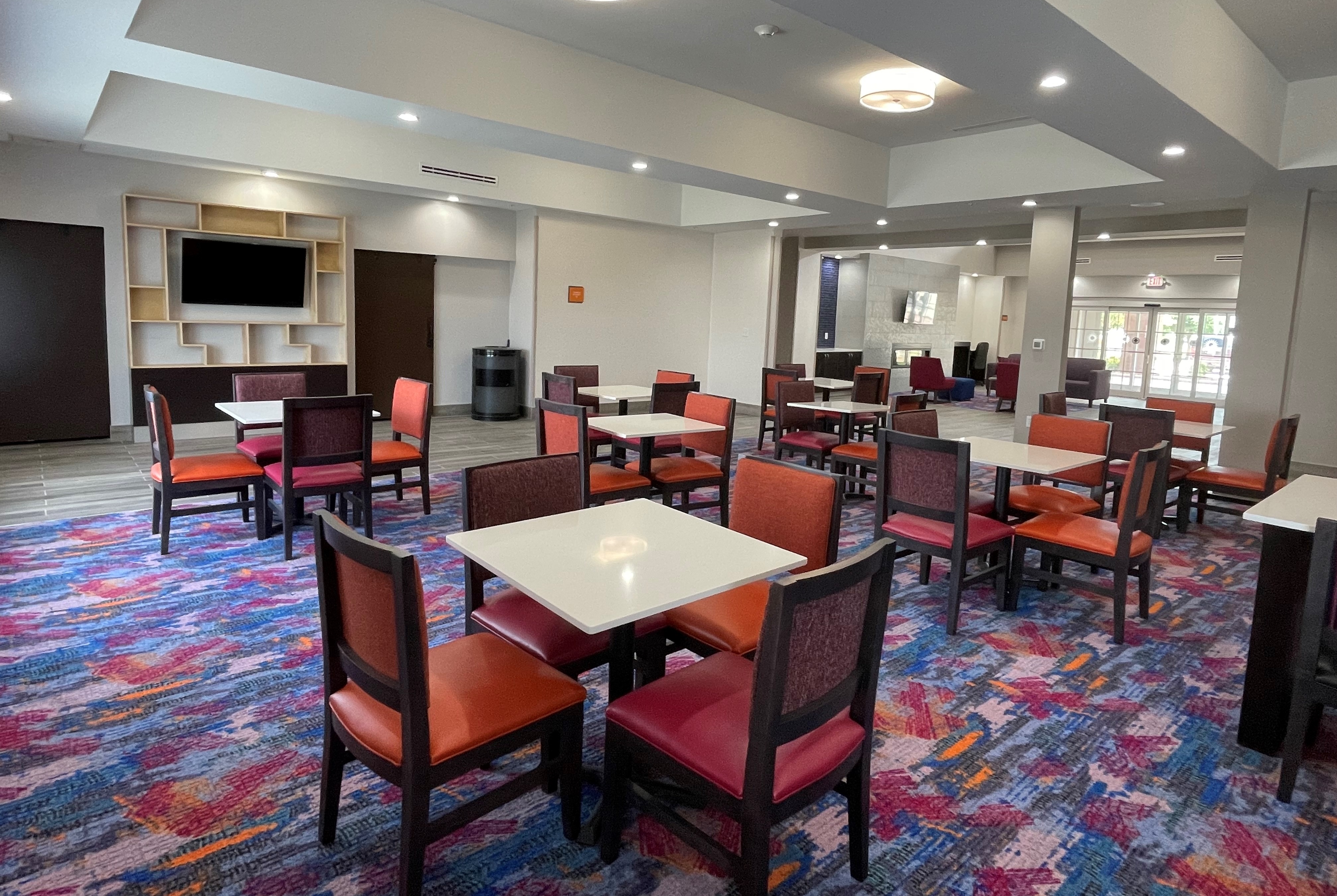 Free breakfast at La Quinta Inn & Suites by Wyndham Schertz in Schertz, Texas