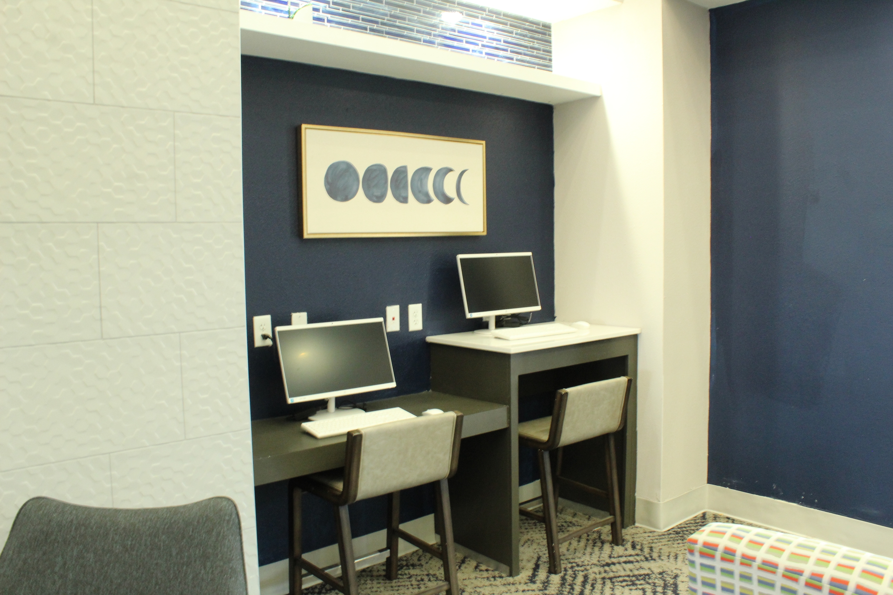 La Quinta Inn & Suites by Wyndham Schertz business center in Schertz, Texas