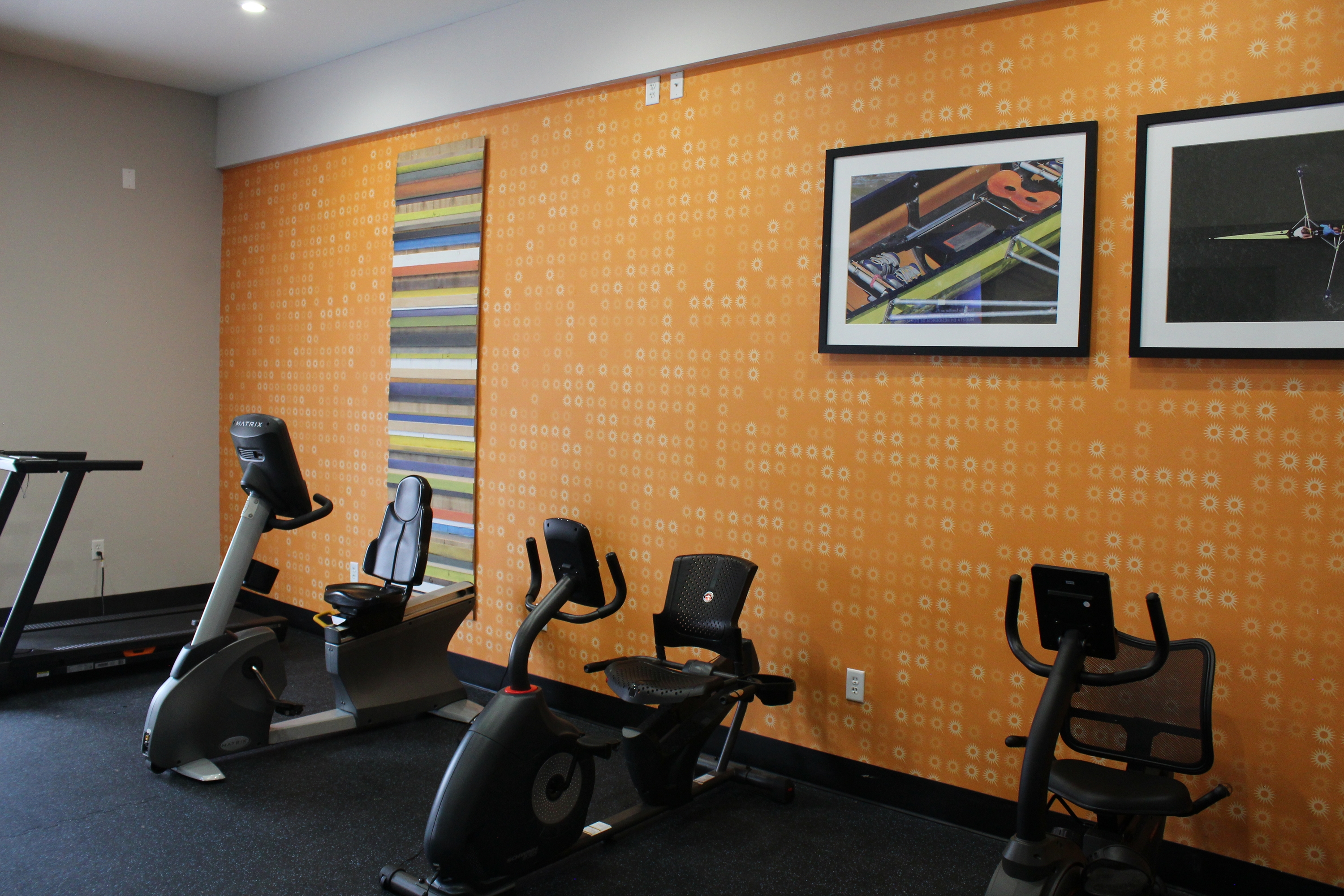 Fitness room at La Quinta Inn & Suites by Wyndham Schertz in Schertz, Texas