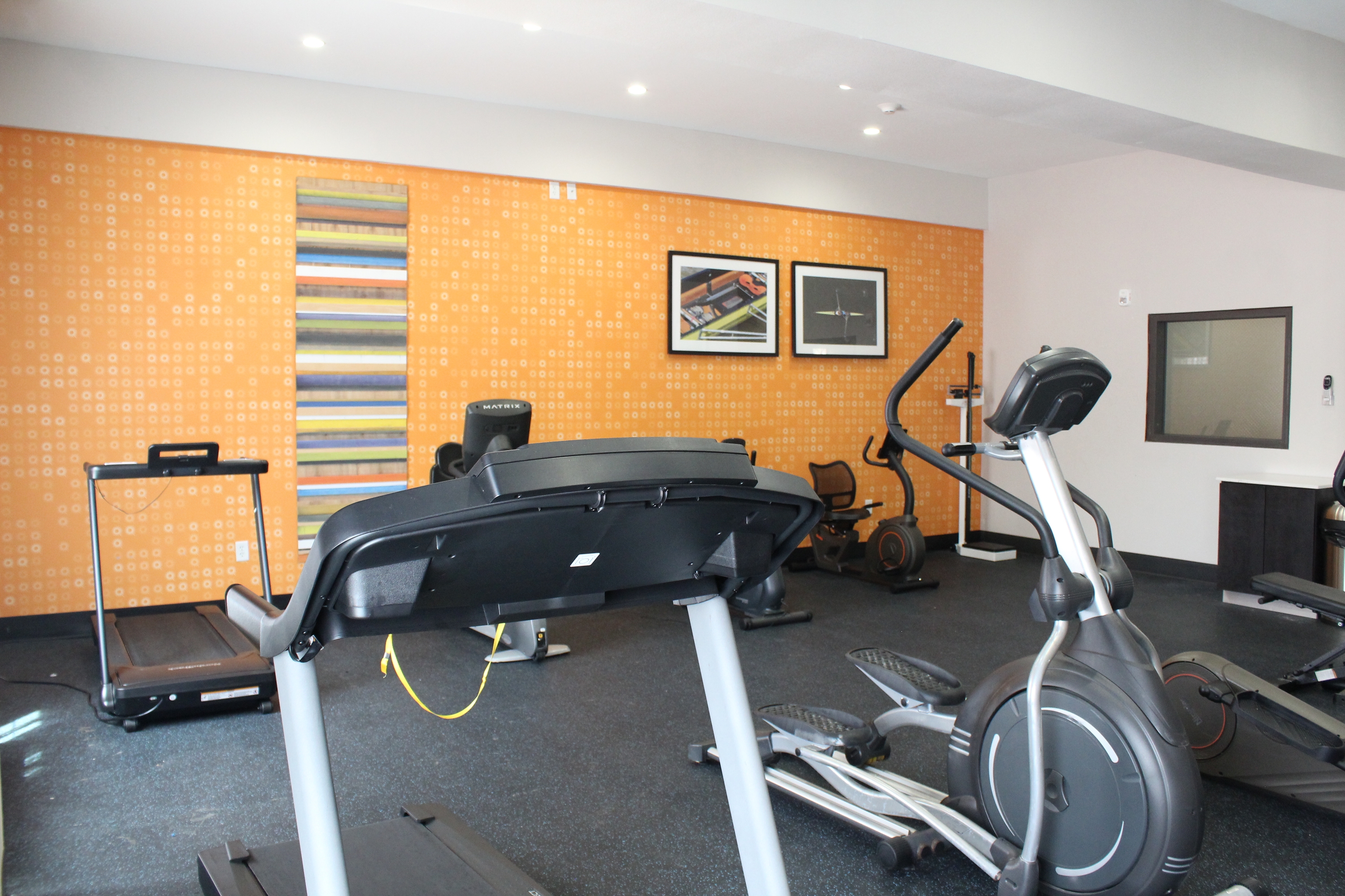 Fitness room at La Quinta Inn & Suites by Wyndham Schertz in Schertz, Texas