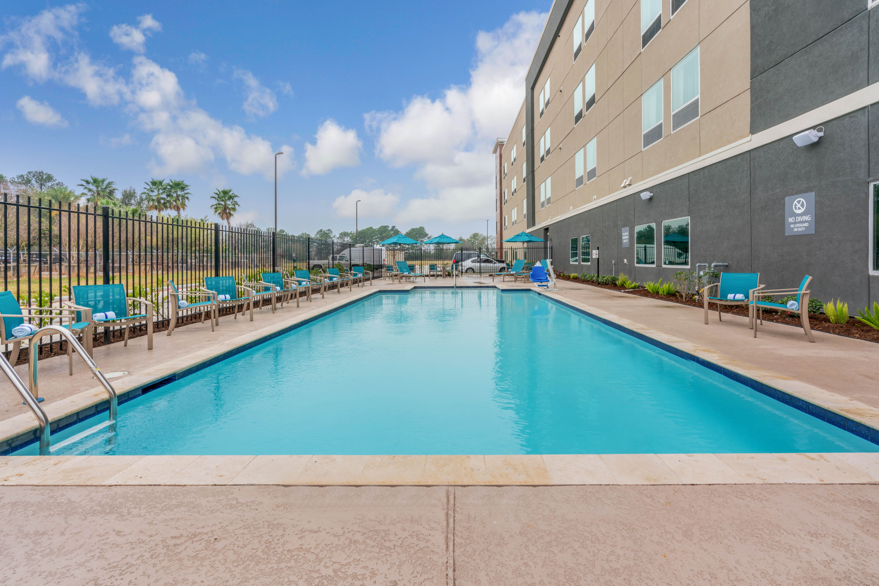 Pool at the La Quinta Inn & Suites by Wyndham Houston Spring South in Spring, Texas