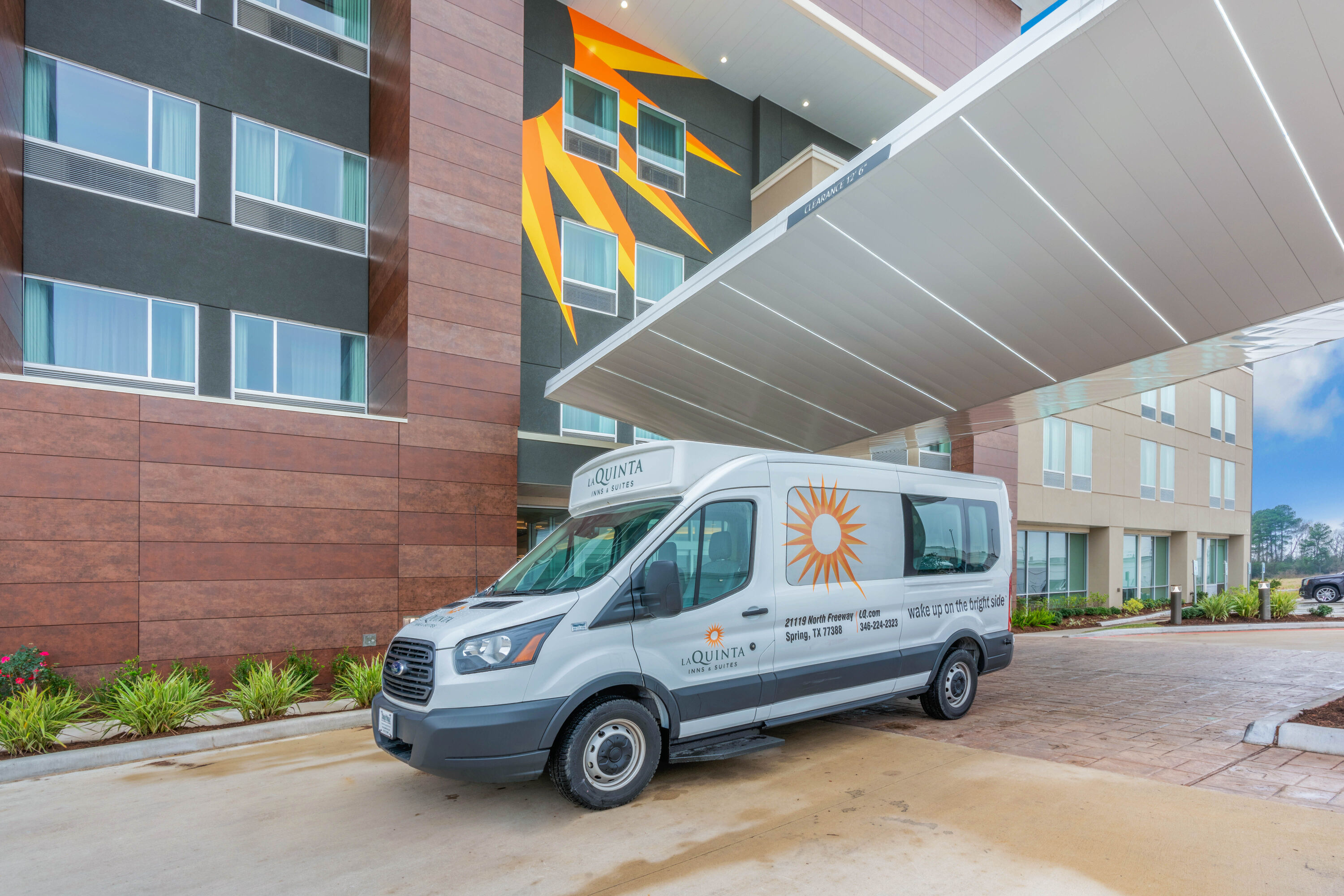 Shuttle at La Quinta Inn & Suites by Wyndham Houston Spring South in Spring, Texas