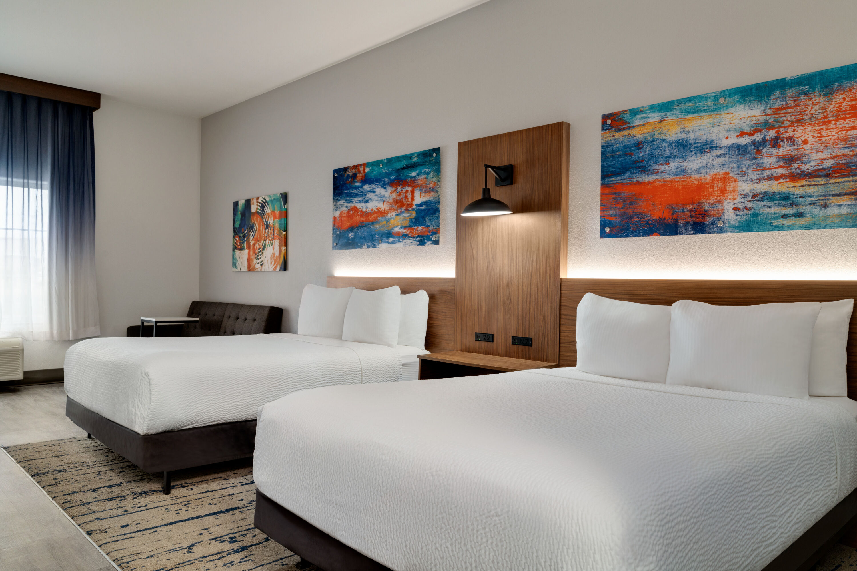 Guest room at the La Quinta Inn & Suites by Wyndham Stephenville in Stephenville, Texas