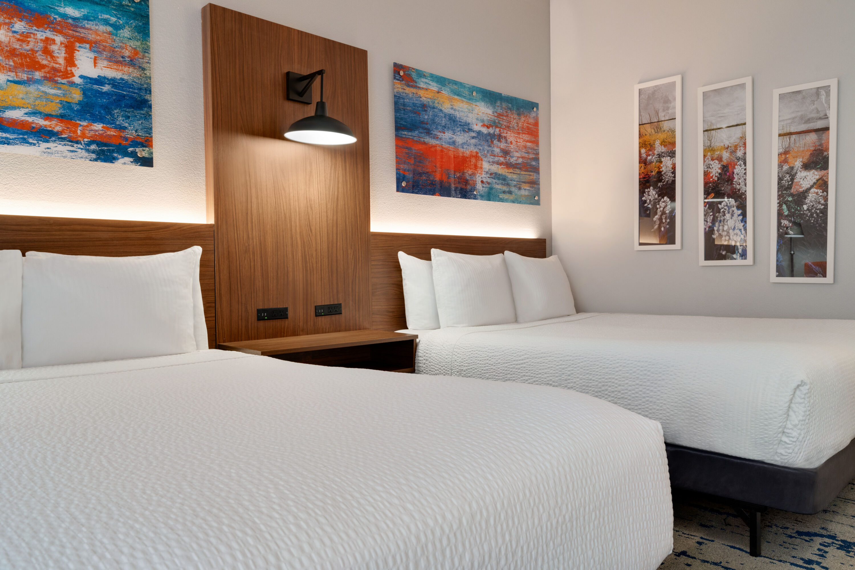 Guest room at the La Quinta Inn & Suites by Wyndham Stephenville in Stephenville, Texas