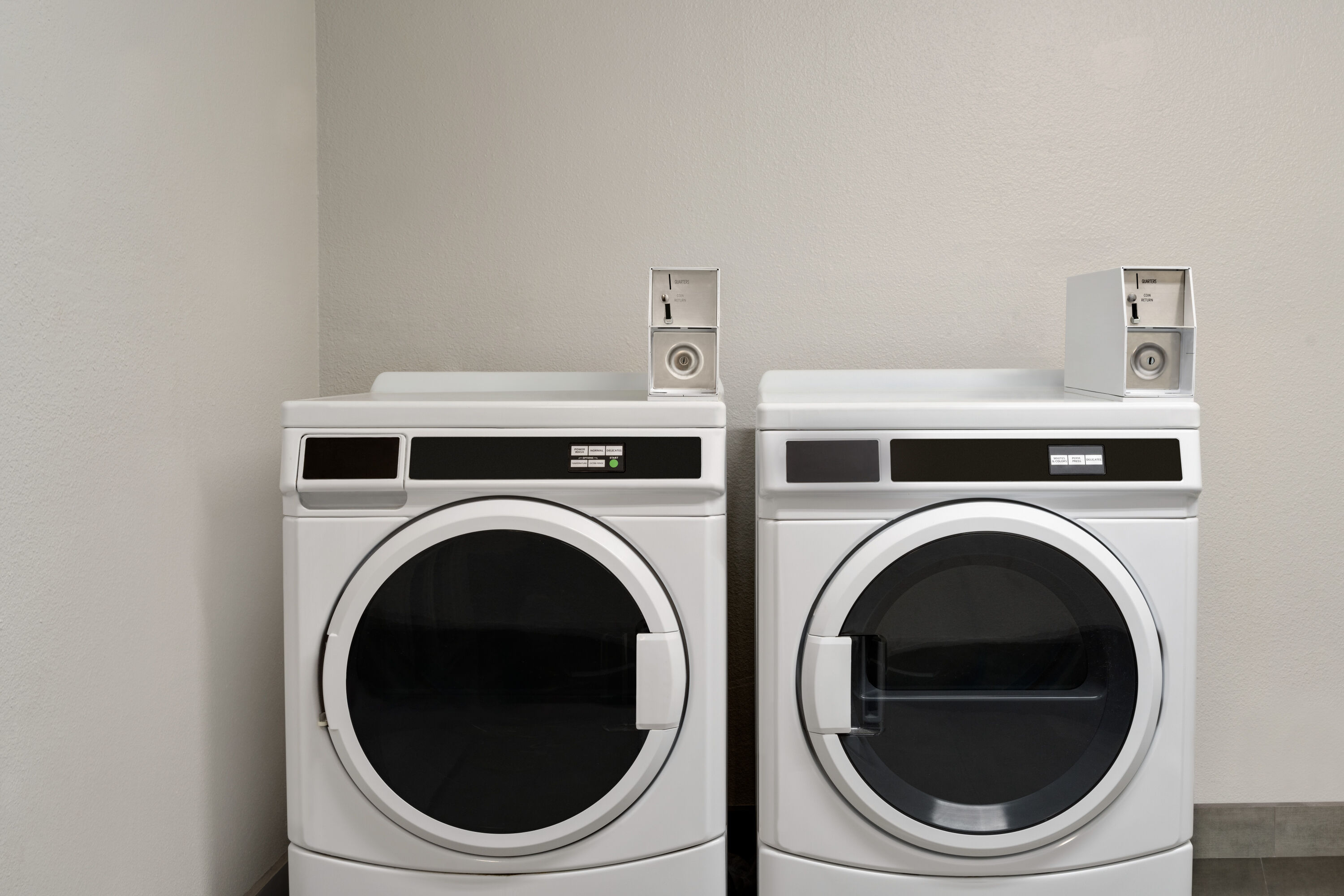Laundry facilities at La Quinta Inn & Suites by Wyndham Stephenville in Stephenville, Texas