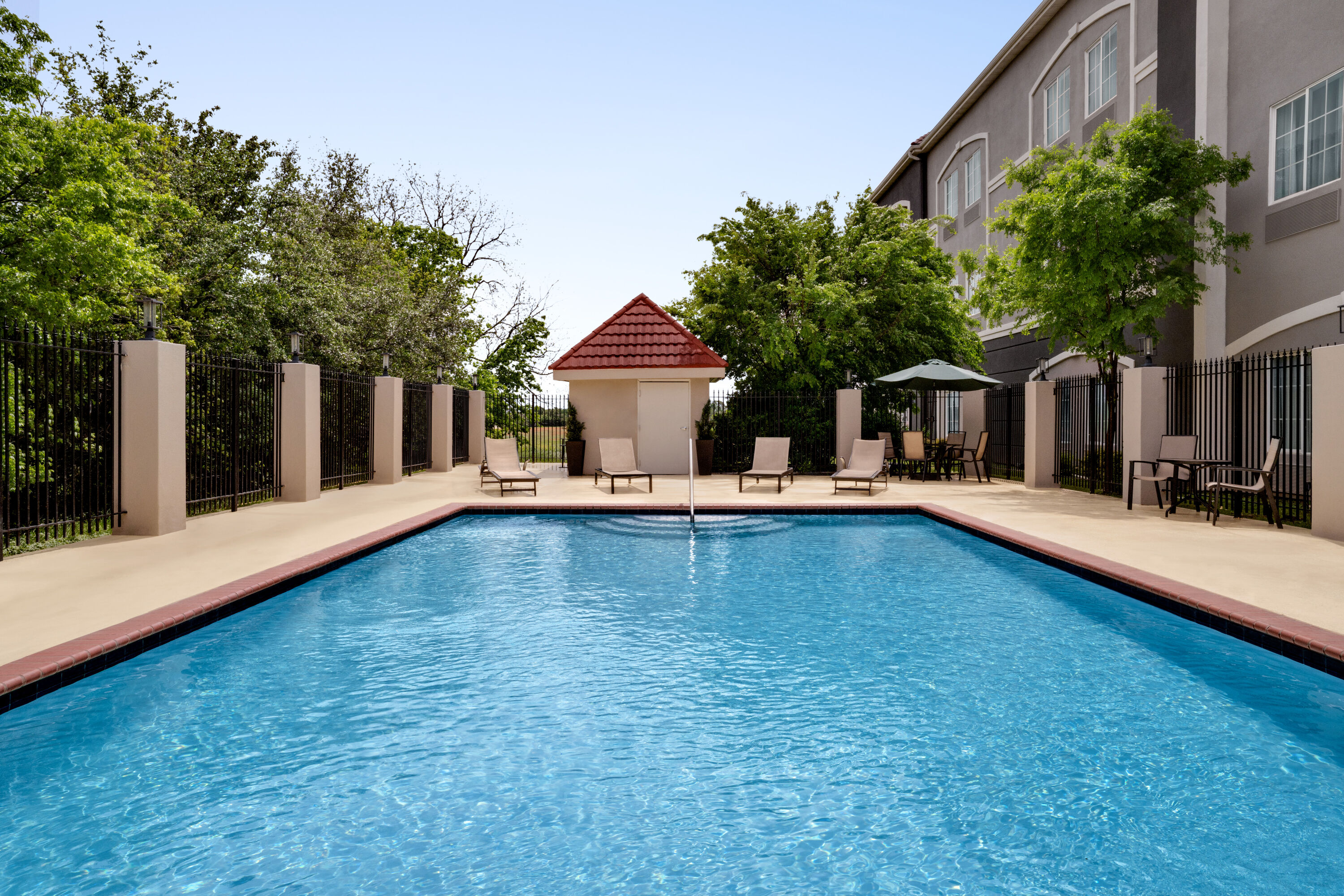Pool at the La Quinta Inn & Suites by Wyndham Stephenville in Stephenville, Texas