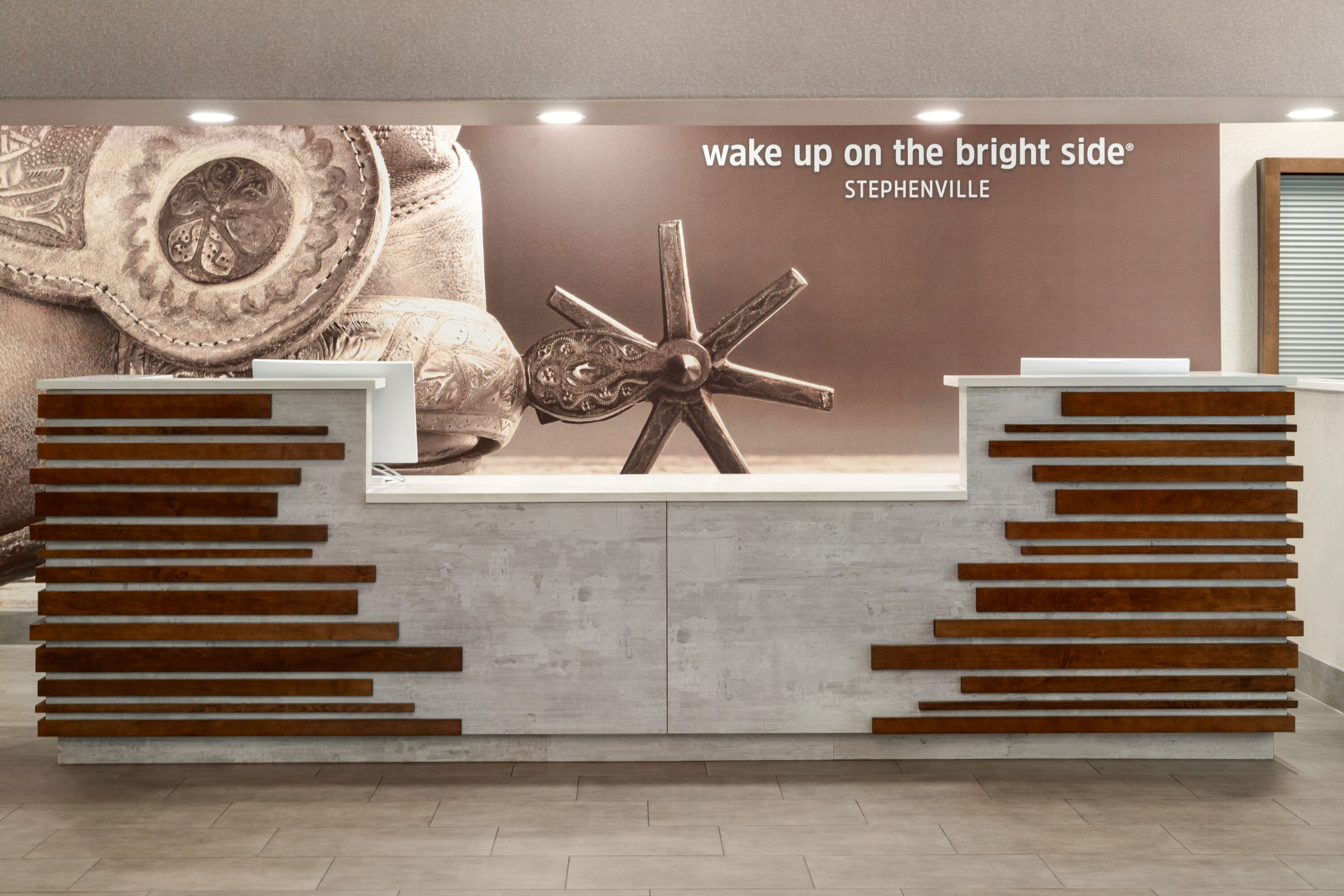 La Quinta Inn & Suites by Wyndham Stephenville reception in Stephenville, Texas