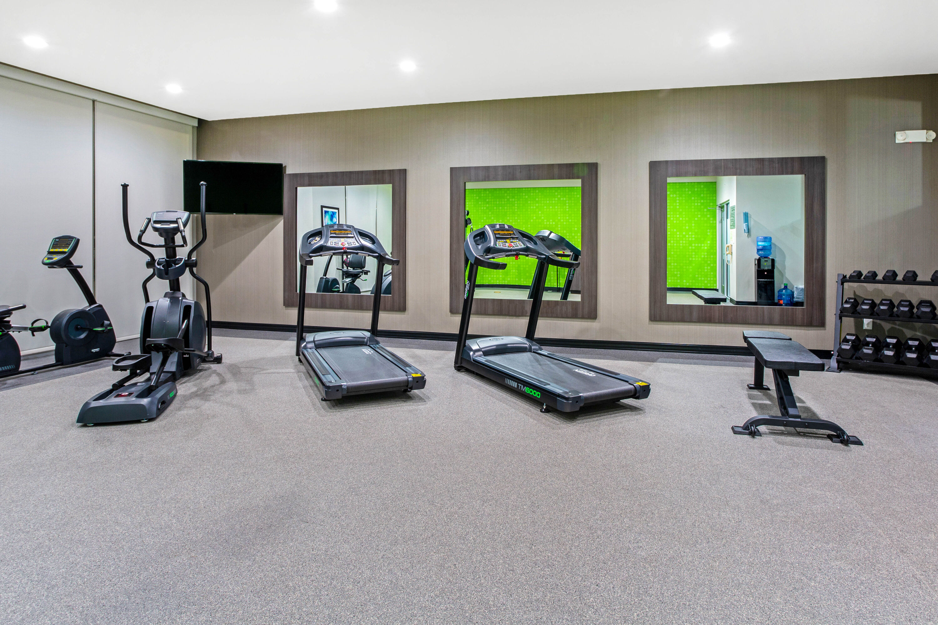 Fitness room at La Quinta Inn & Suites by Wyndham Sweetwater East in Sweetwater, Texas