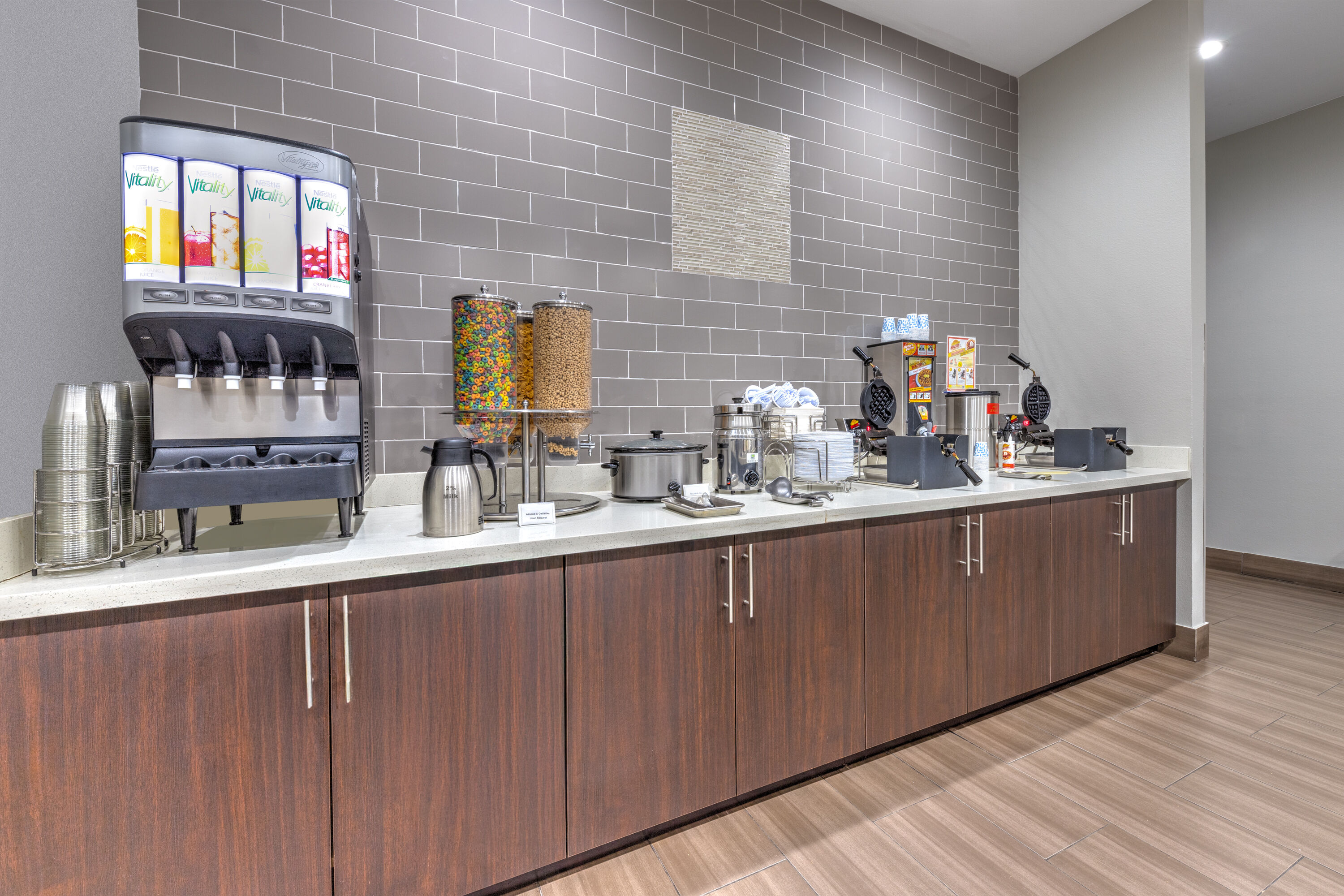 Free breakfast at La Quinta Inn & Suites by Wyndham Tyler - University Area in Tyler, Texas