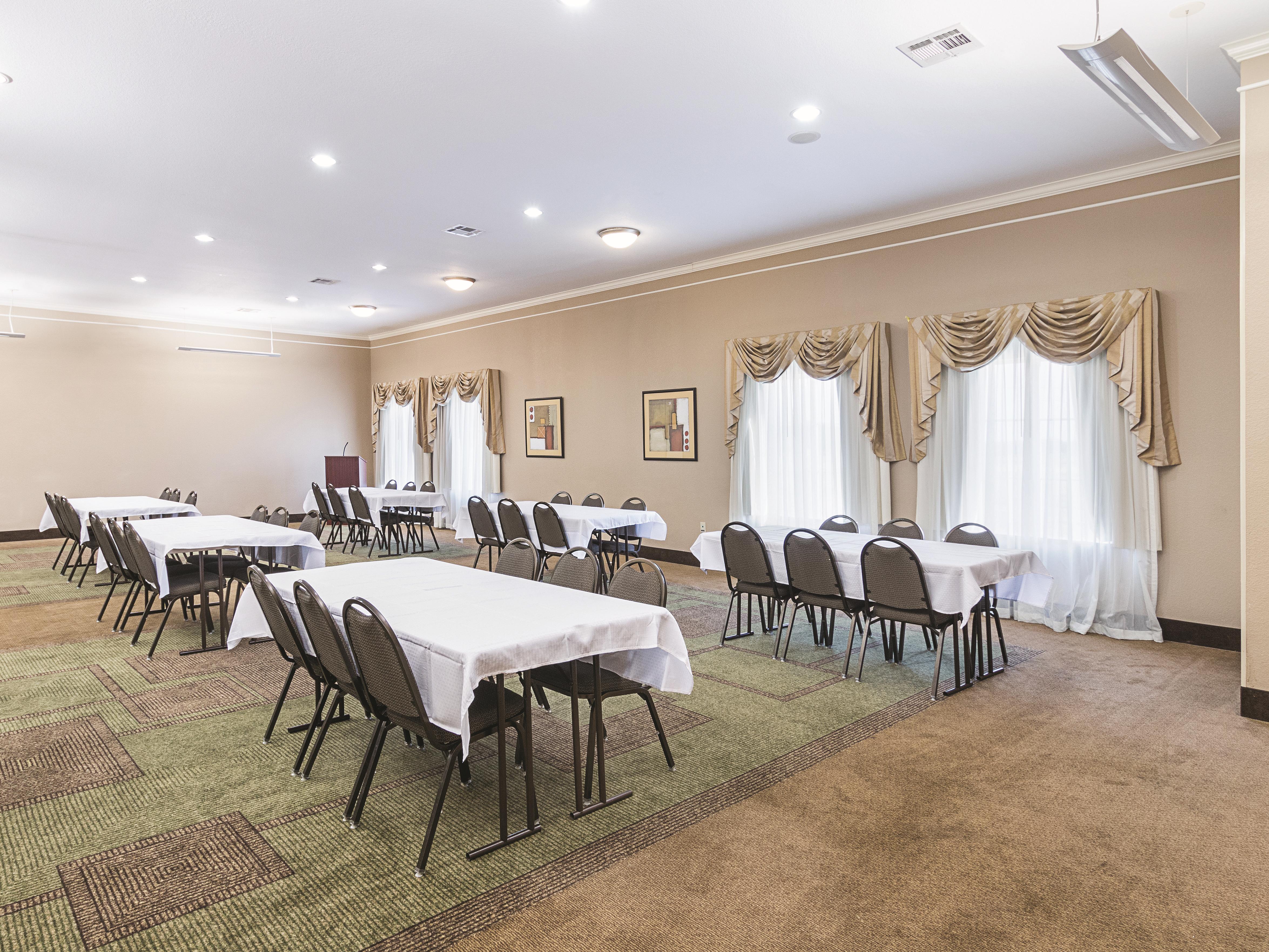 Meeting room at La Quinta Inn & Suites by Wyndham Waxahachie in Waxahachie, Texas