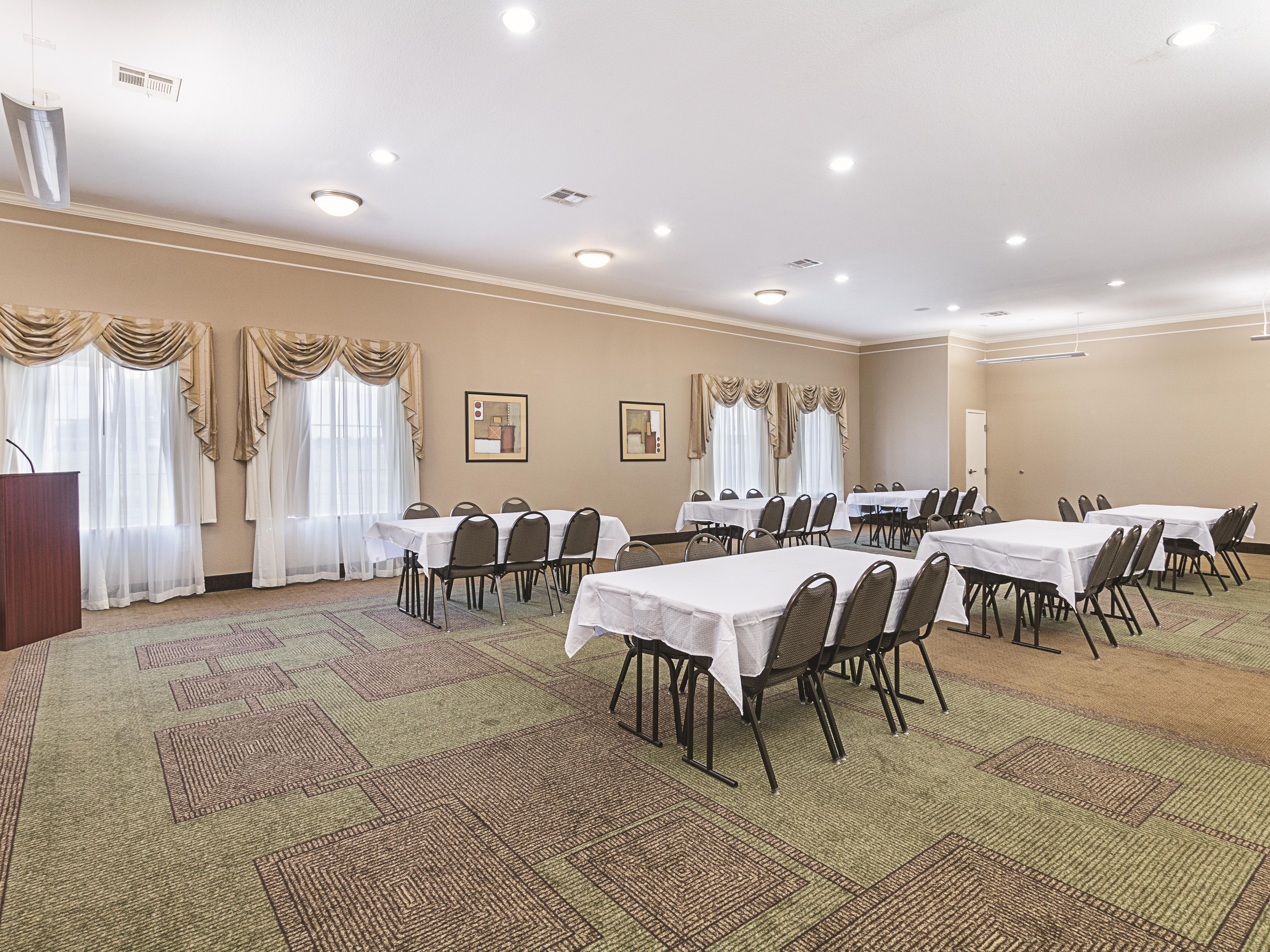 Meeting room at La Quinta Inn & Suites by Wyndham Waxahachie in Waxahachie, Texas
