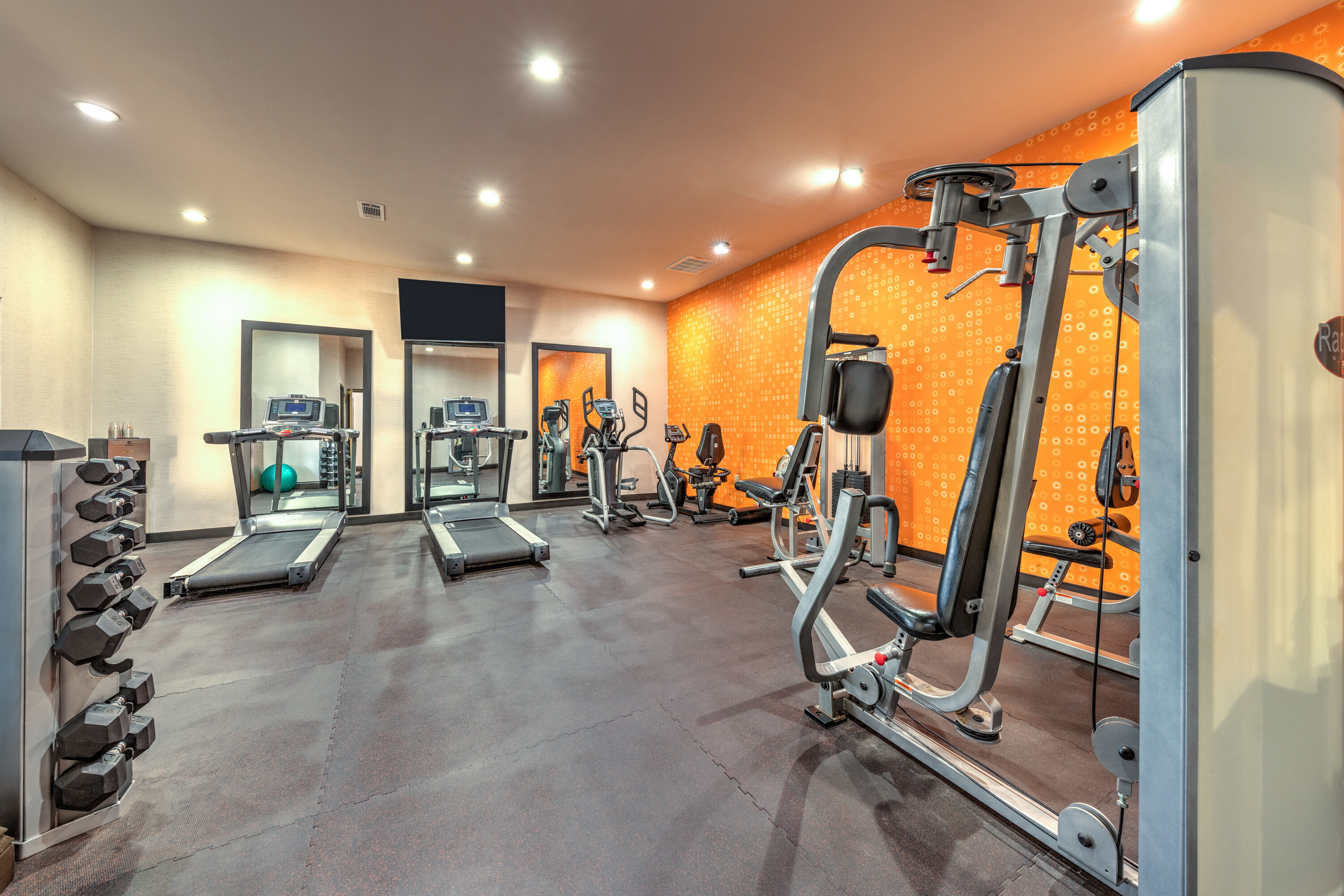 Fitness room at La Quinta Inn & Suites by Wyndham Woodway - Waco South in Woodway, Texas