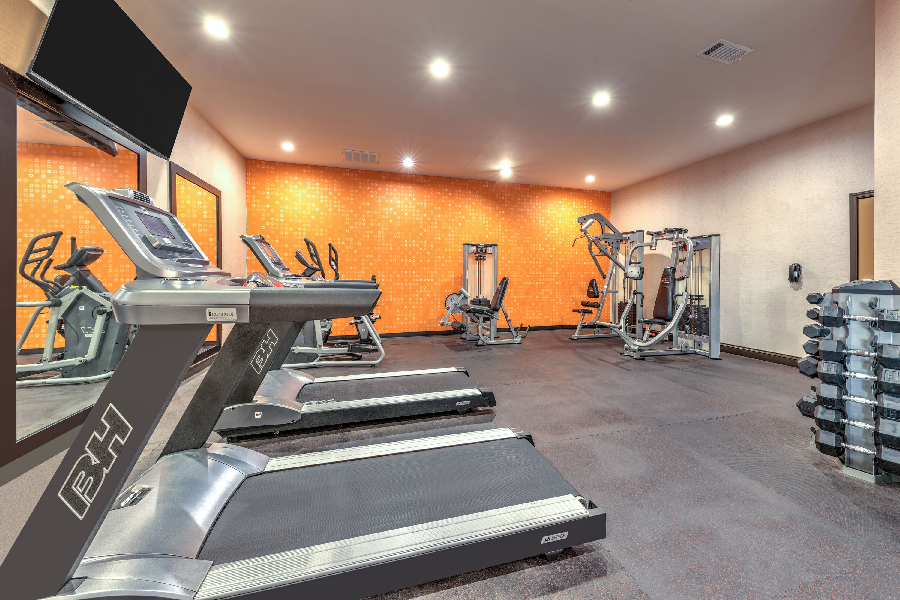 Fitness room at La Quinta Inn & Suites by Wyndham Woodway - Waco South in Woodway, Texas