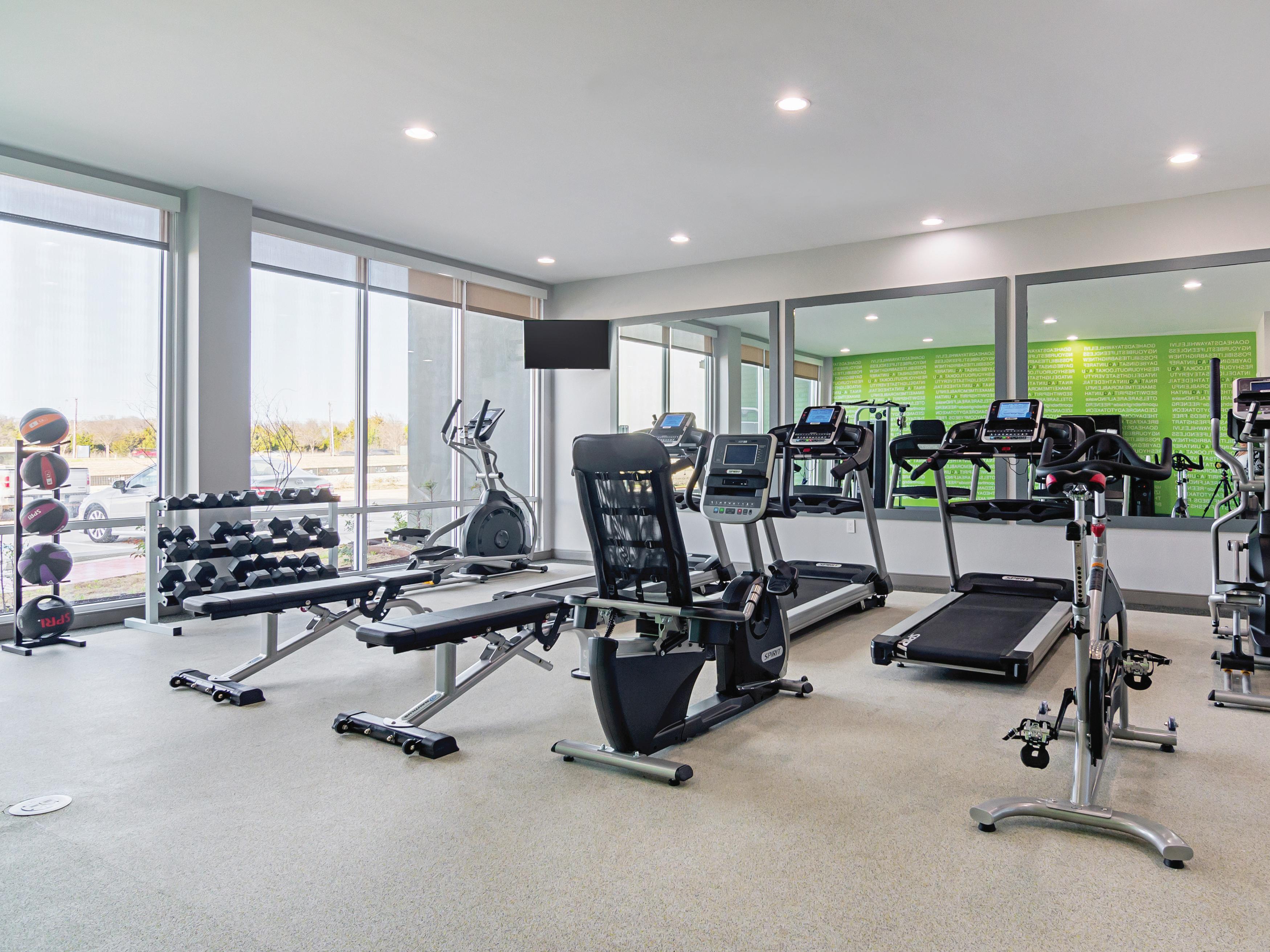 Fitness room at La Quinta Inn & Suites by Wyndham Dallas - Wylie in Wylie, Texas