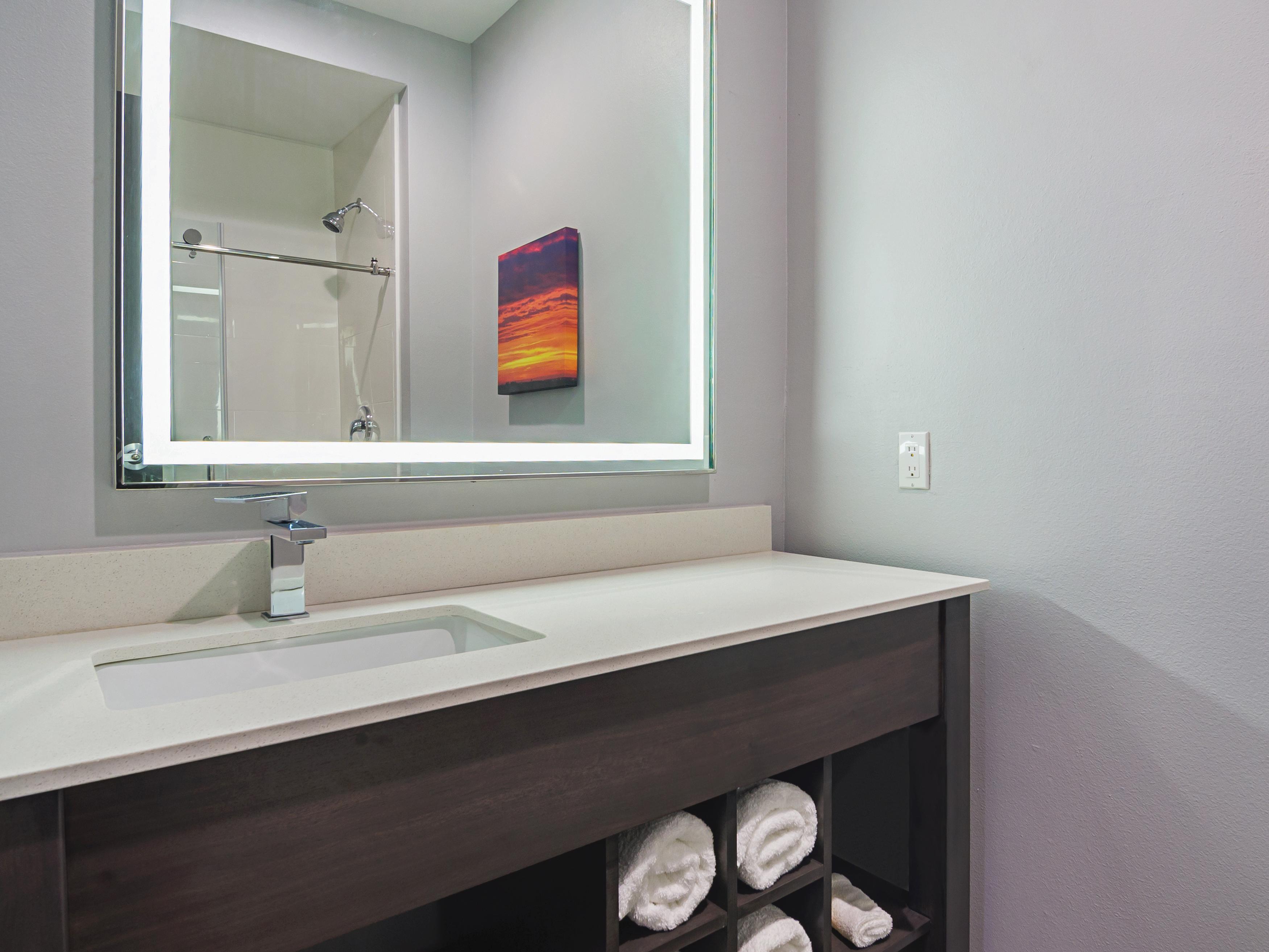 Guest room at the La Quinta Inn & Suites by Wyndham Dallas - Wylie in Wylie, Texas