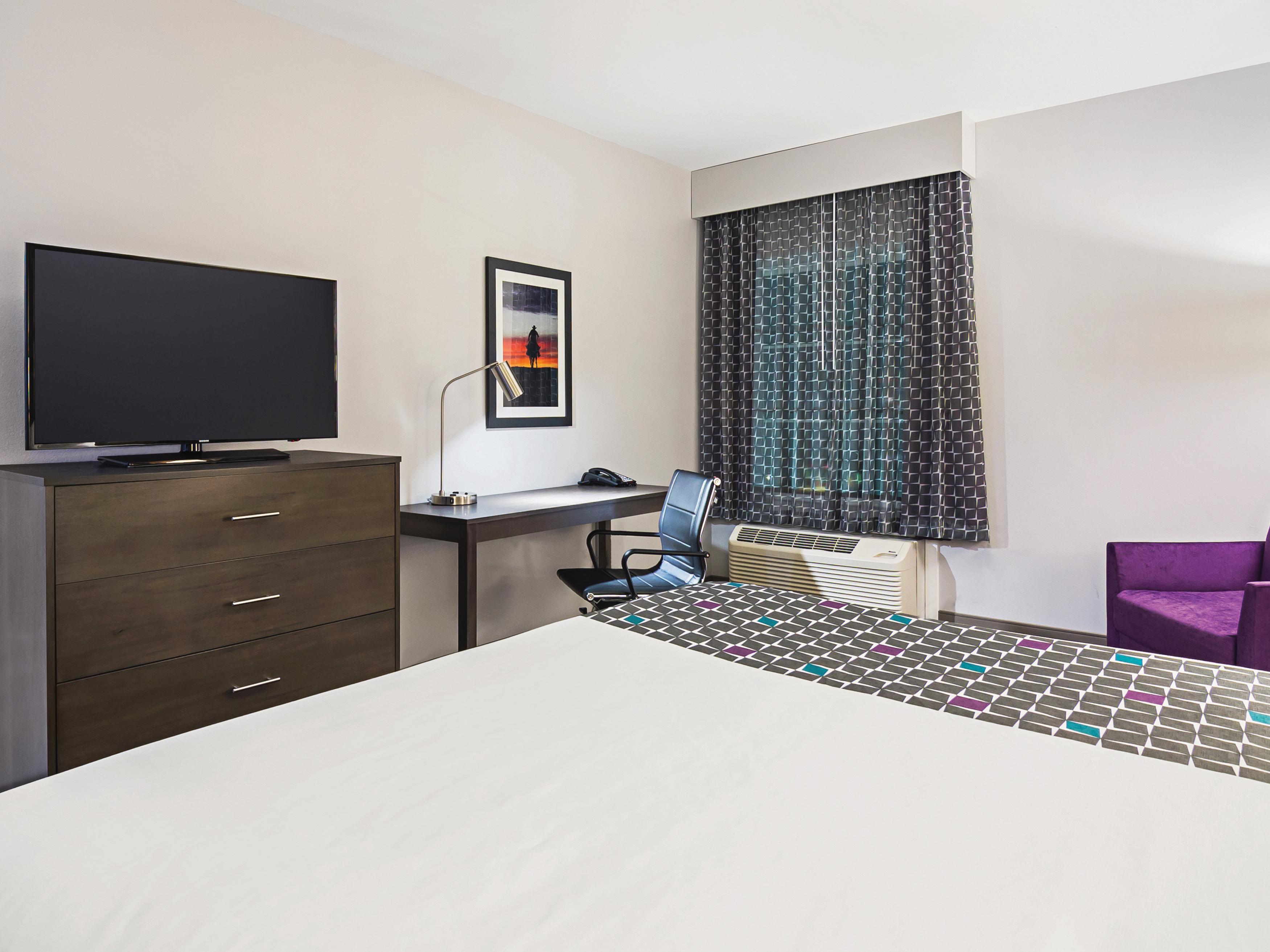 Guest room at the La Quinta Inn & Suites by Wyndham Dallas - Wylie in Wylie, Texas