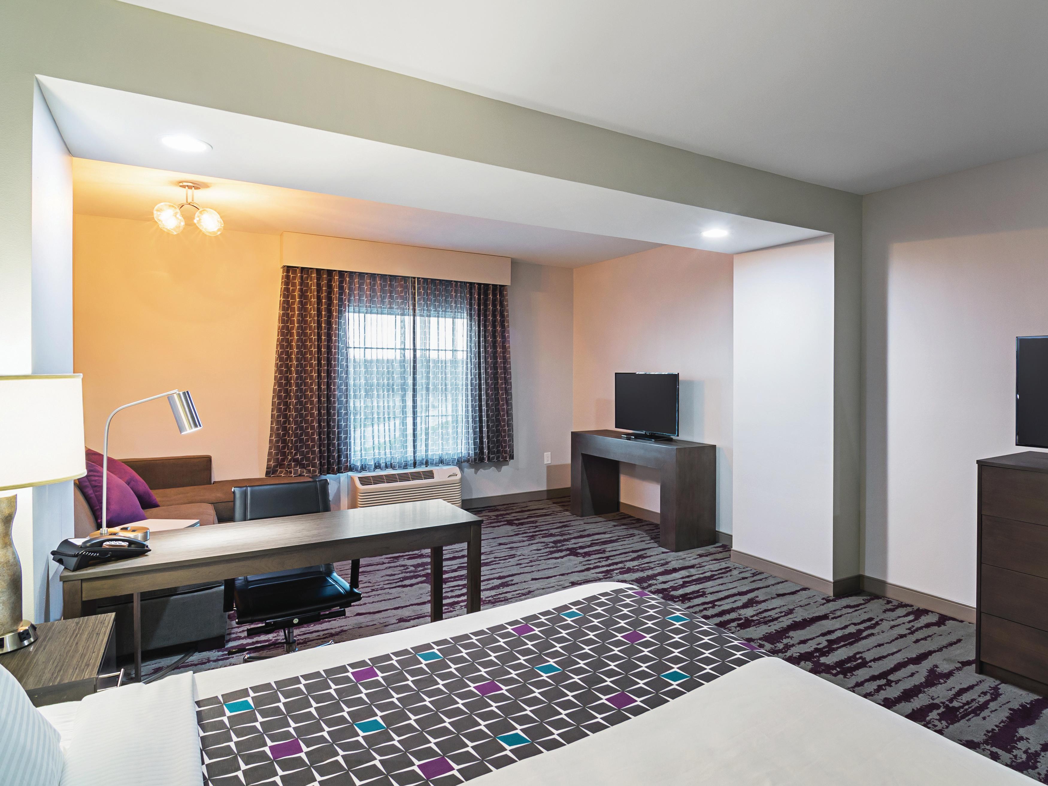 Guest room at the La Quinta Inn & Suites by Wyndham Dallas - Wylie in Wylie, Texas
