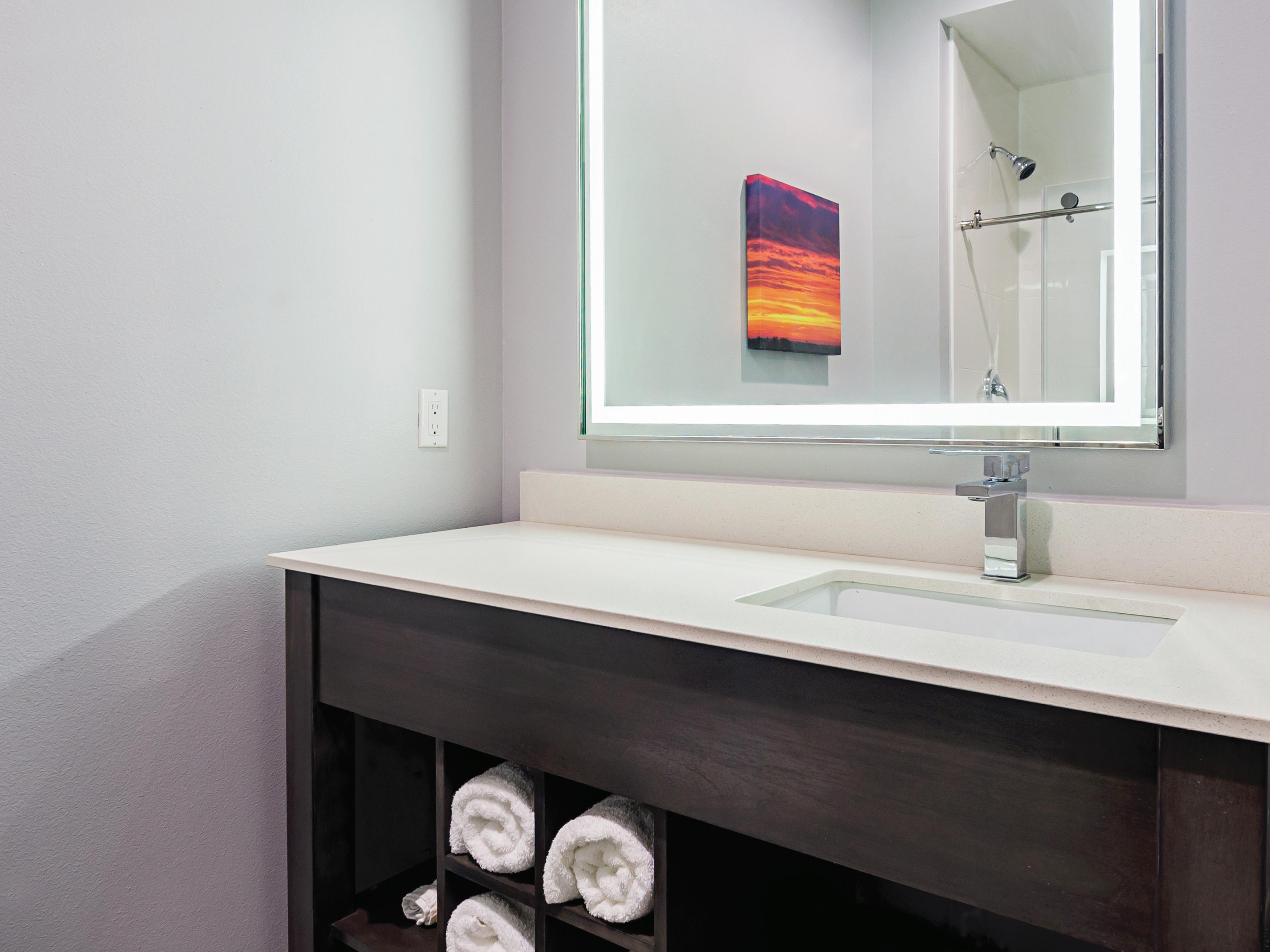 Guest room at the La Quinta Inn & Suites by Wyndham Dallas - Wylie in Wylie, Texas