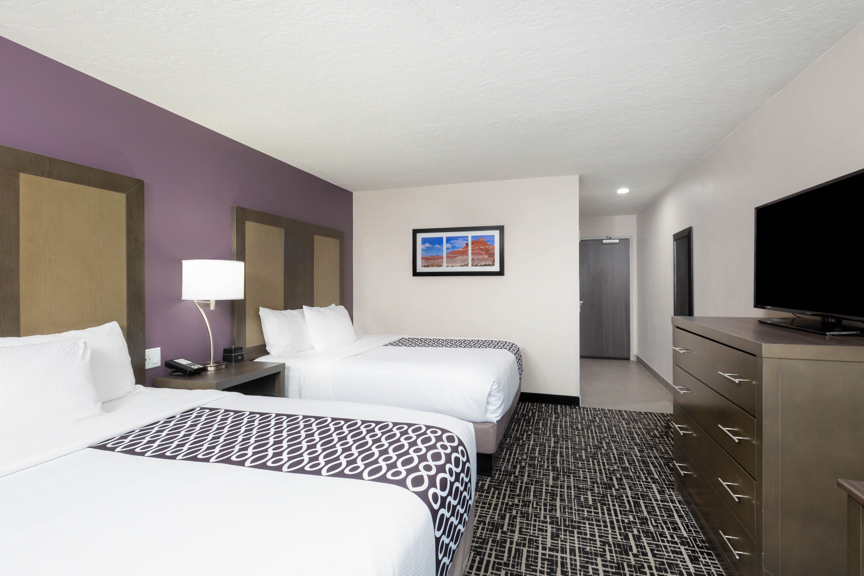Guest room at the La Quinta Inn & Suites by Wyndham Kanab in Kanab, Utah