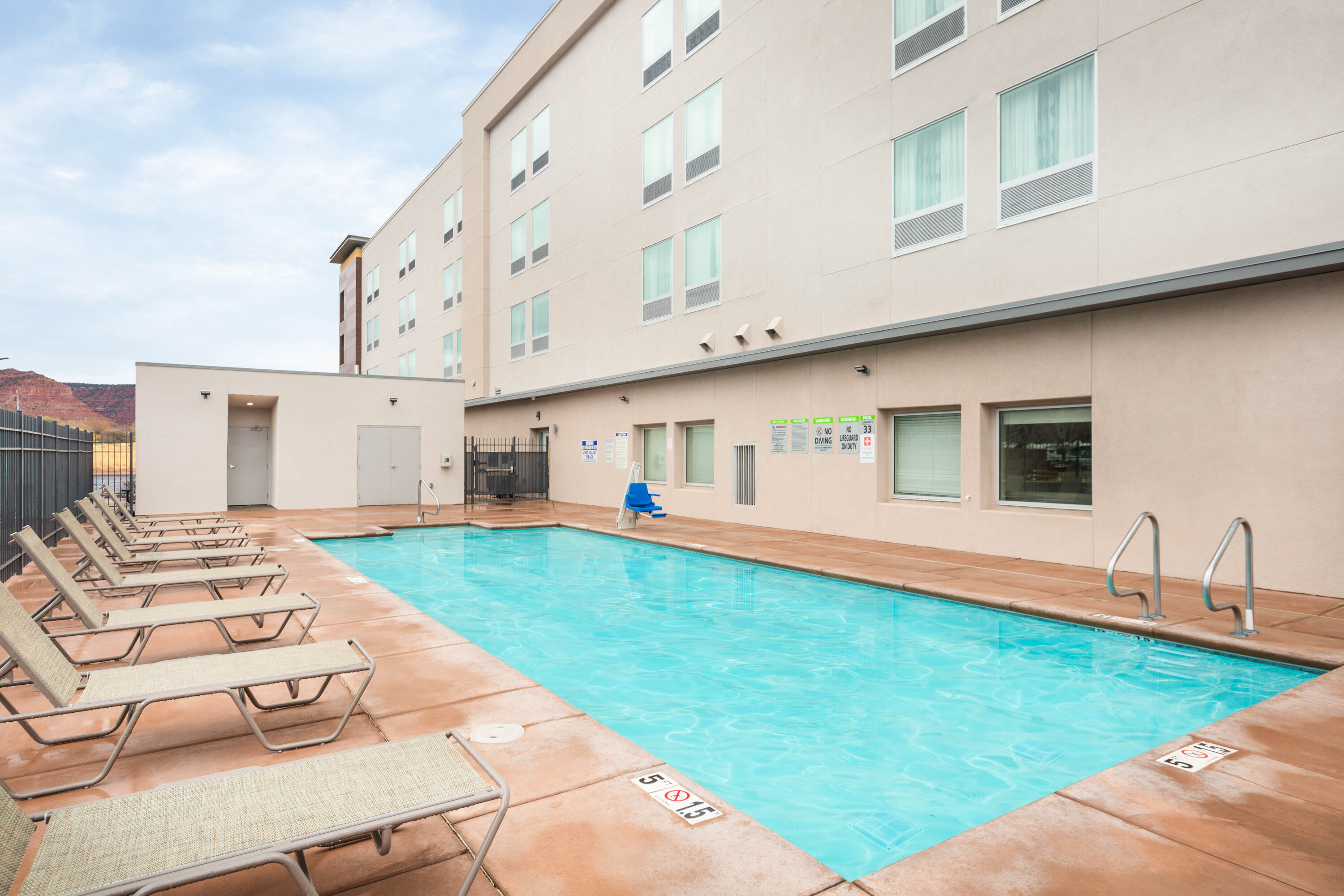 Pool at the La Quinta Inn & Suites by Wyndham Kanab in Kanab, Utah