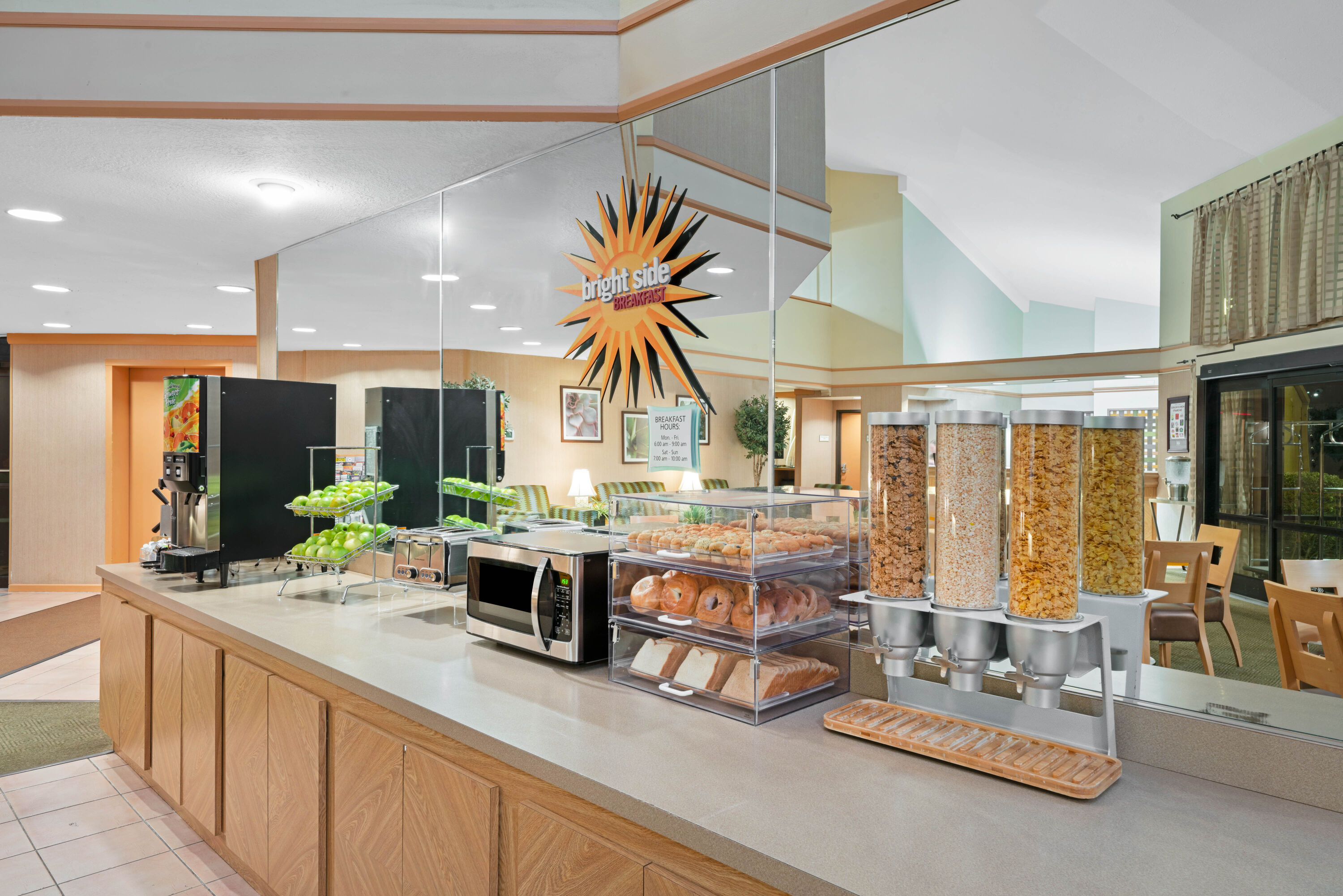 Free breakfast at La Quinta Inn & Suites by Wyndham Salt Lake City - Layton in Layton, Utah