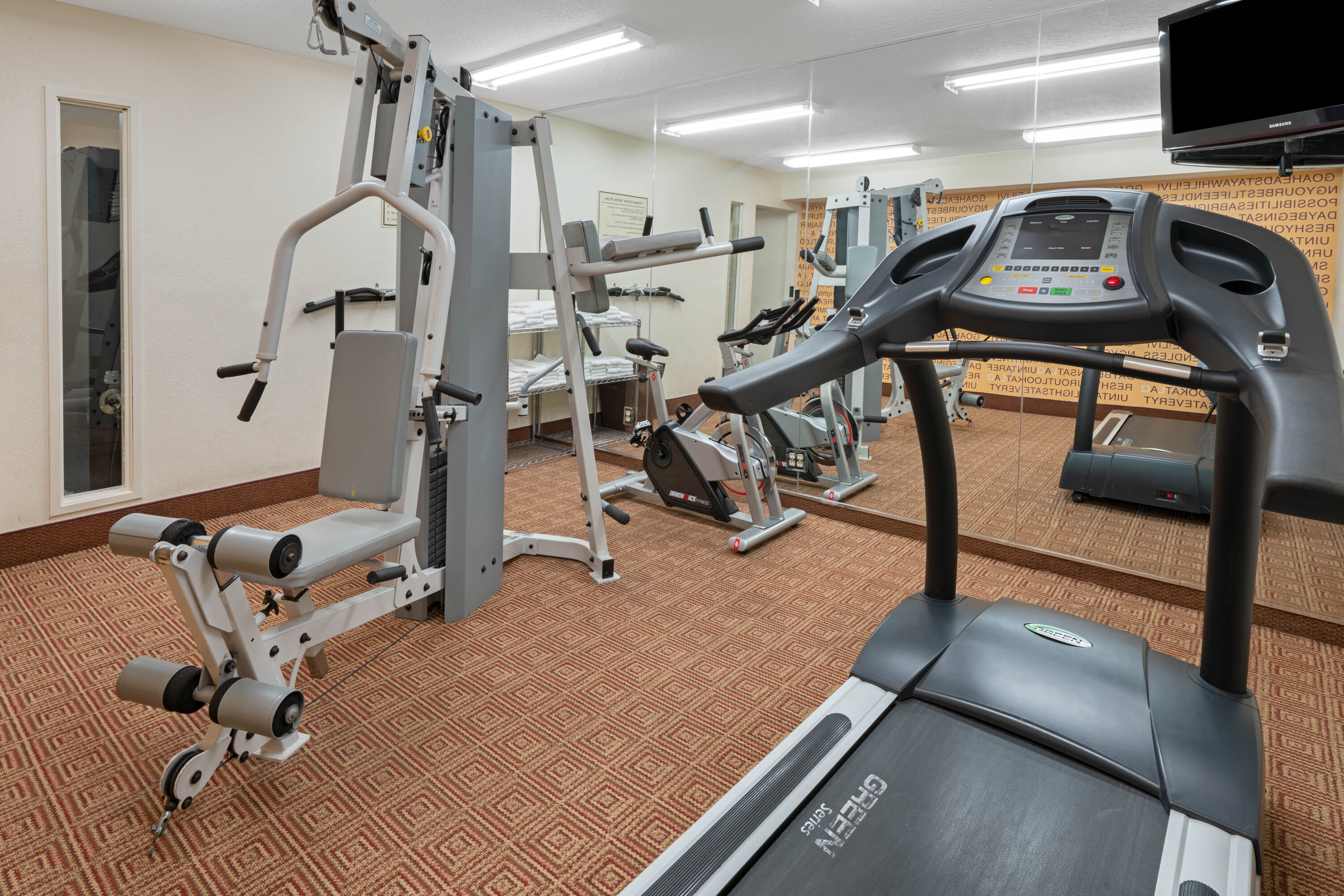 Fitness room at La Quinta Inn & Suites by Wyndham Salt Lake City - Layton in Layton, Utah