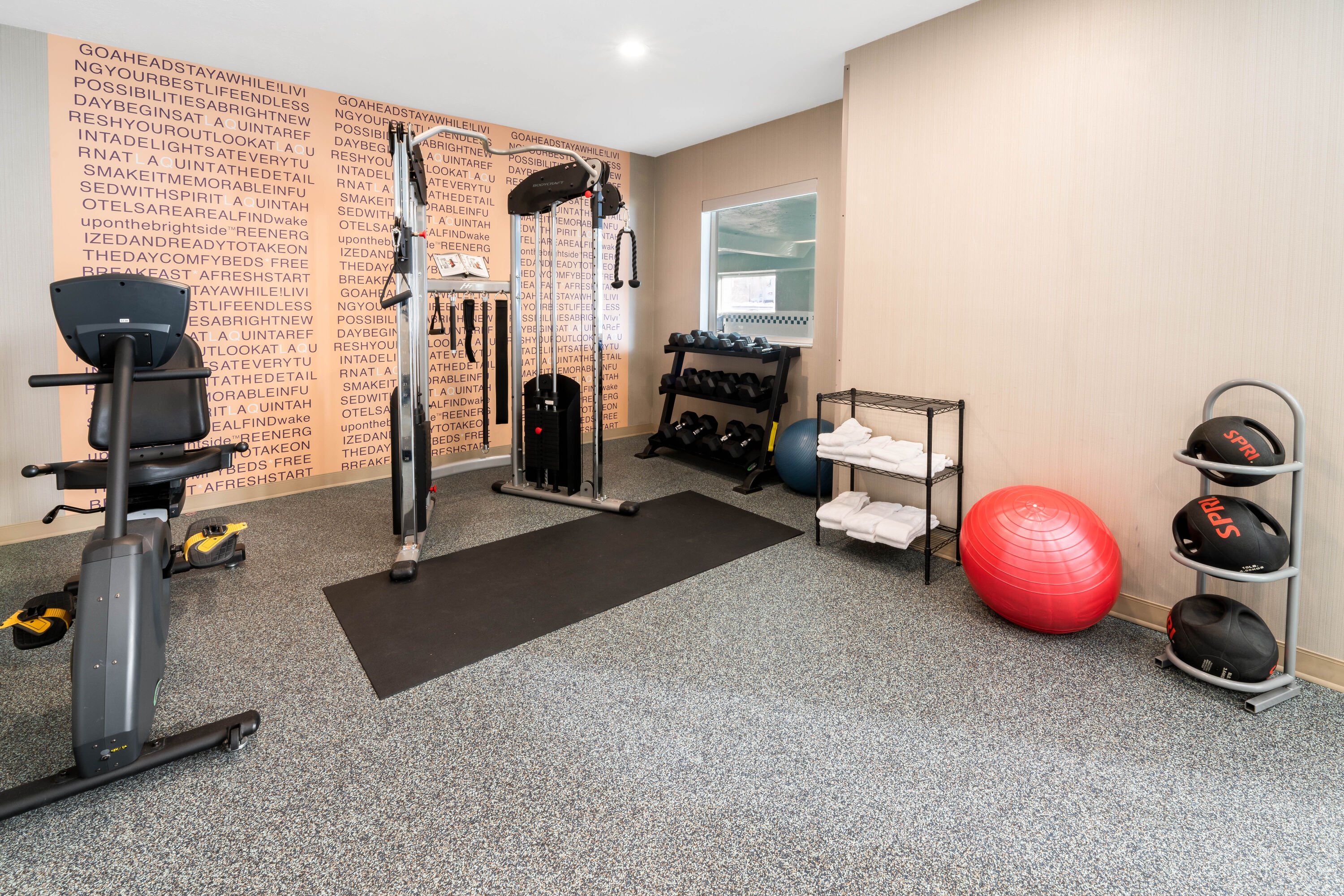 Fitness room at La Quinta Inn & Suites by Wyndham Logan in Logan, Utah