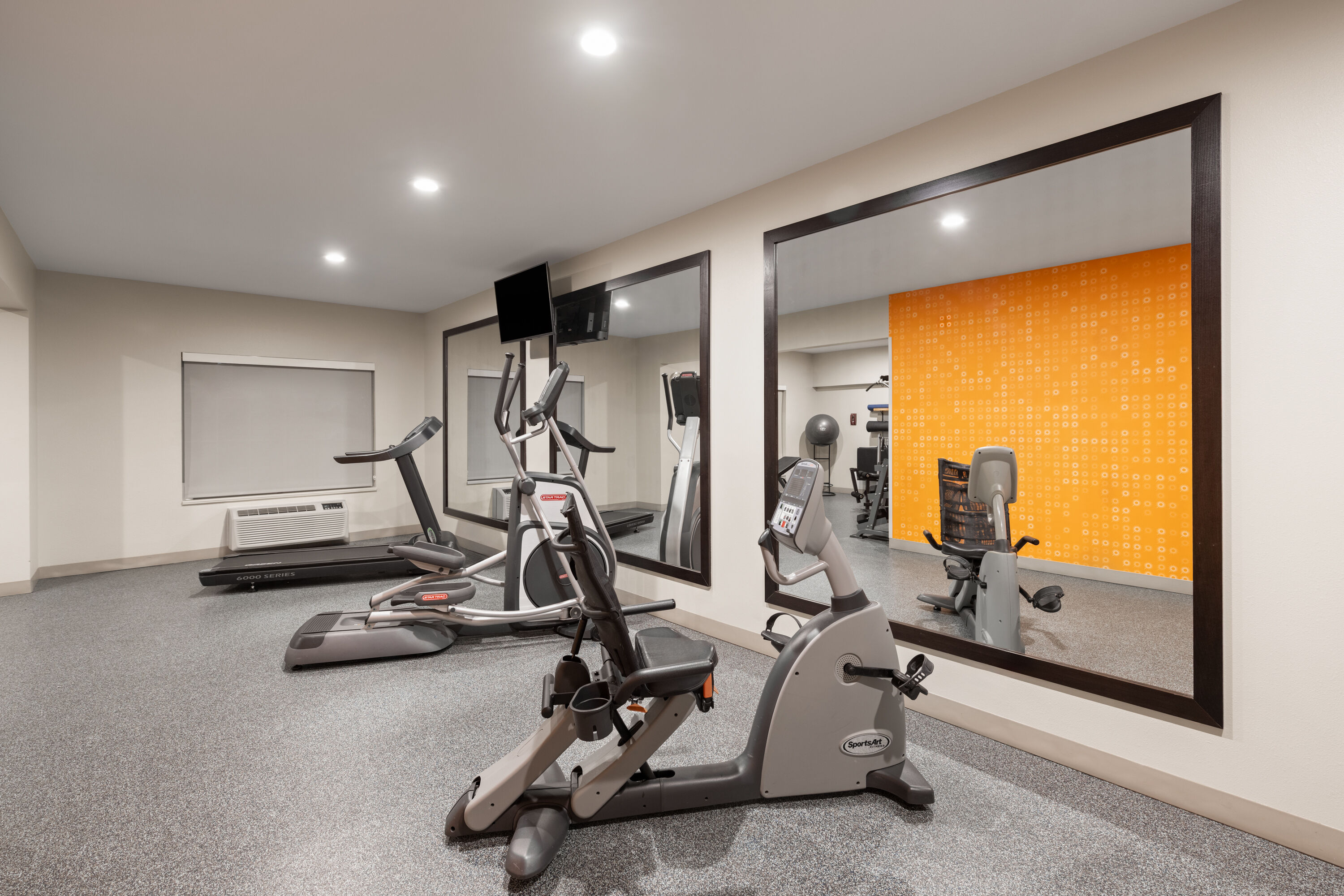 Fitness room at La Quinta Inn & Suites by Wyndham Moab in Moab, Utah