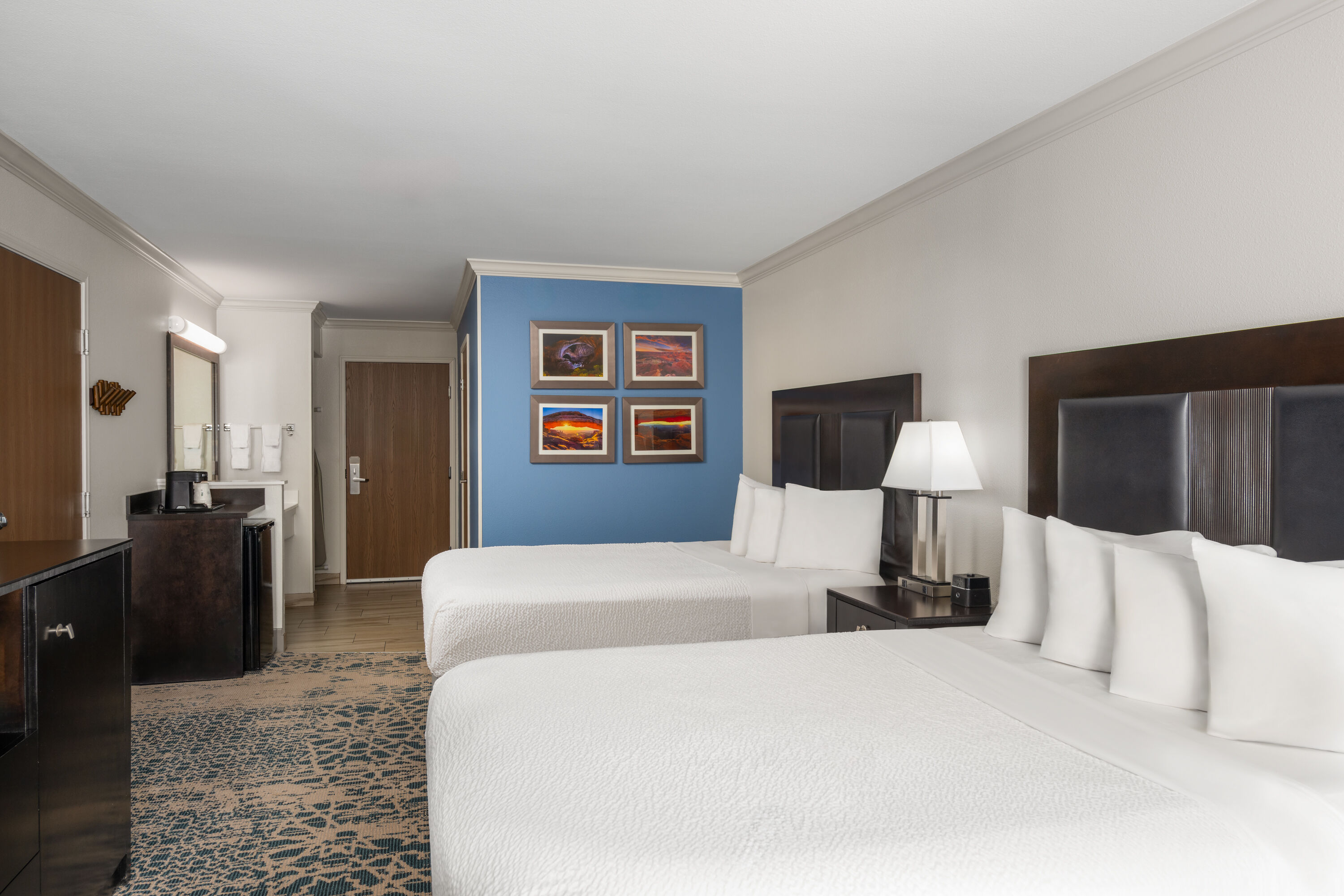 Guest room at the La Quinta Inn & Suites by Wyndham Moab in Moab, Utah