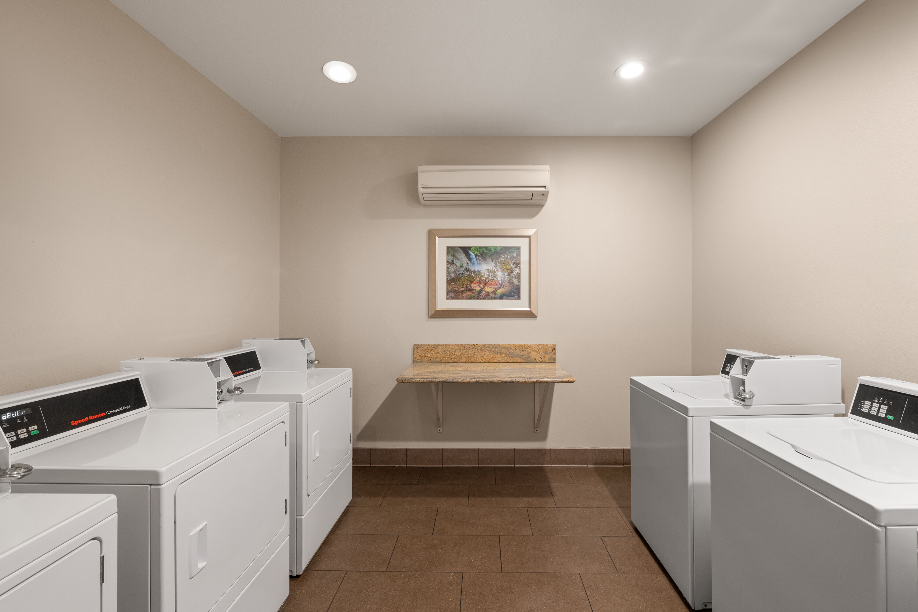 Laundry facilities at La Quinta Inn & Suites by Wyndham Moab in Moab, Utah
